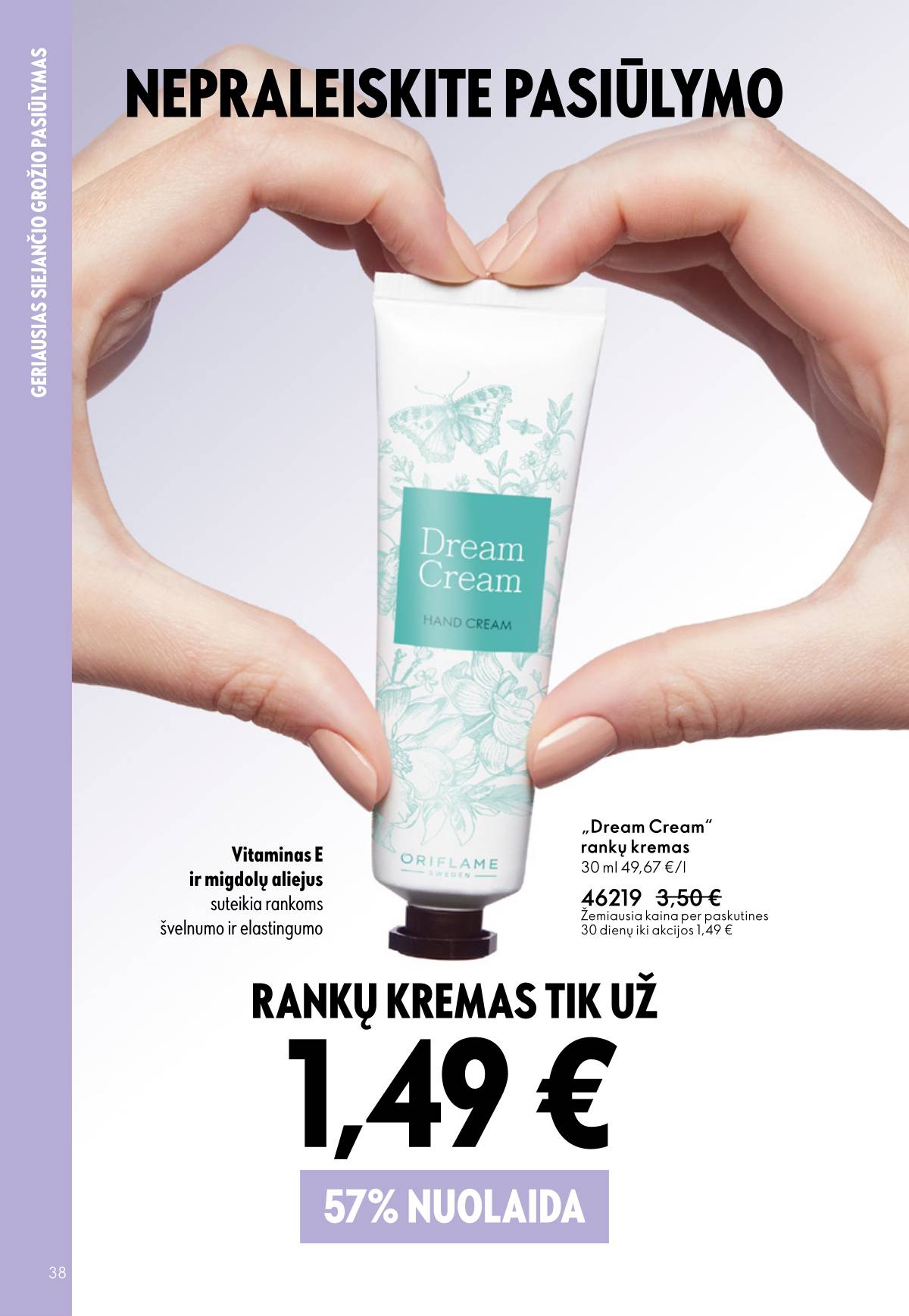 Oriflame - Oriflame akcijų katalogas 38 puslapis