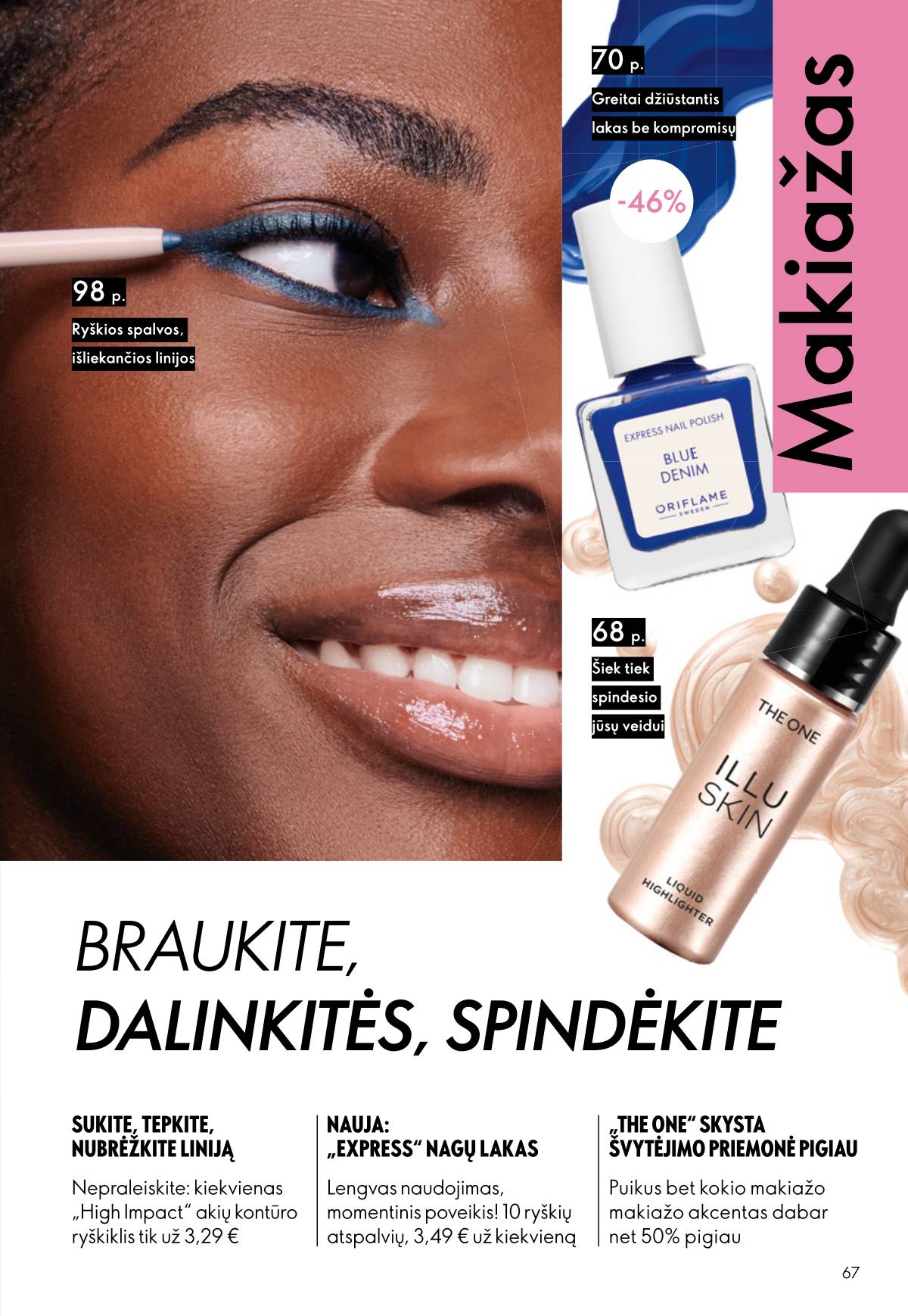 Oriflame - Oriflame akcijų katalogas 67 puslapis