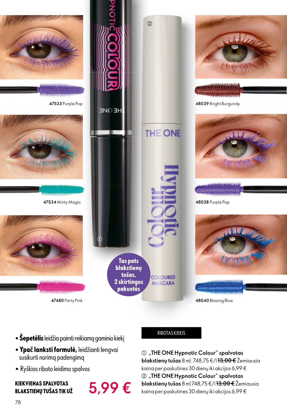 Oriflame - Oriflame akcijų katalogas 78 puslapis