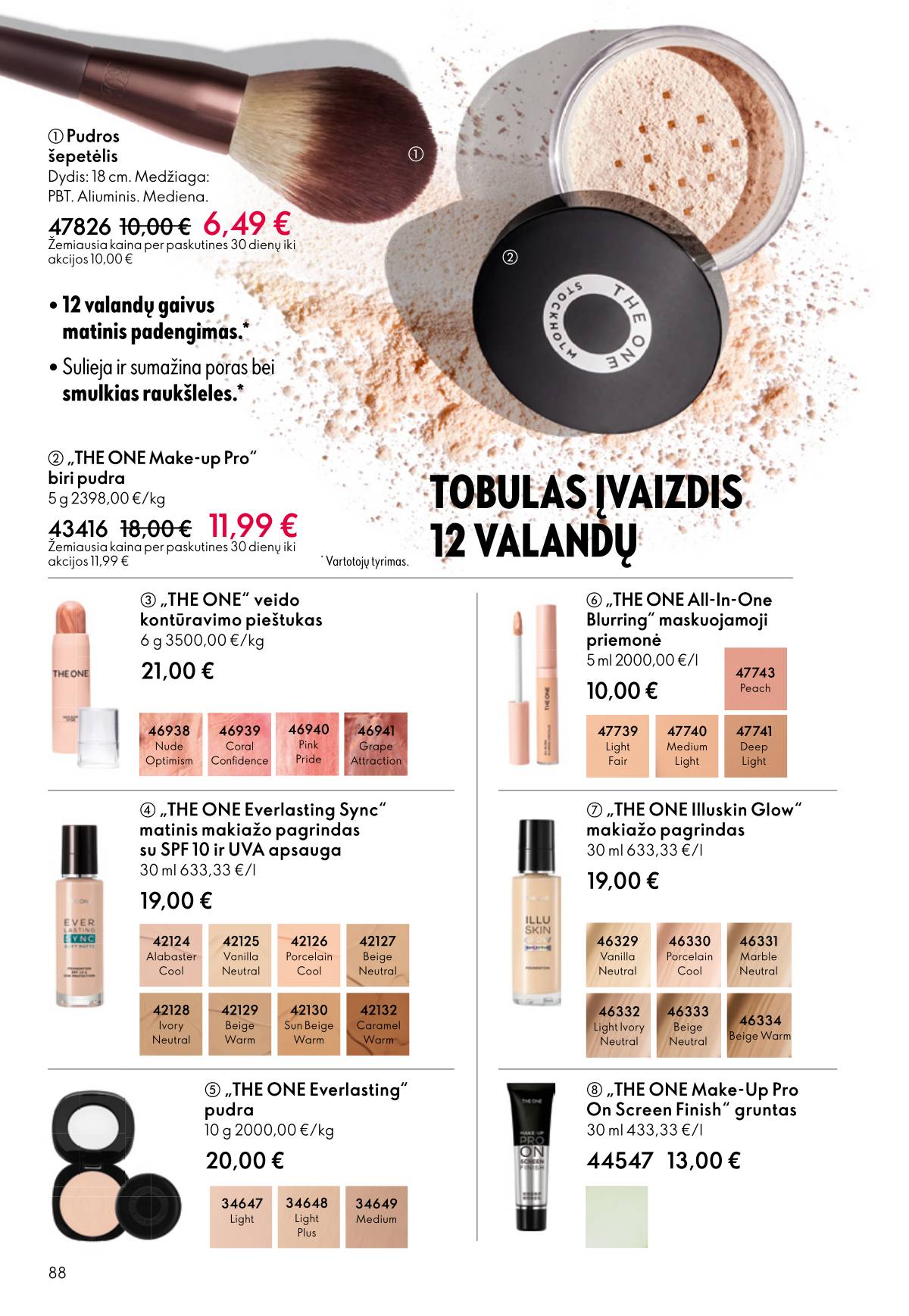 Oriflame - Oriflame akcijų katalogas 88 puslapis