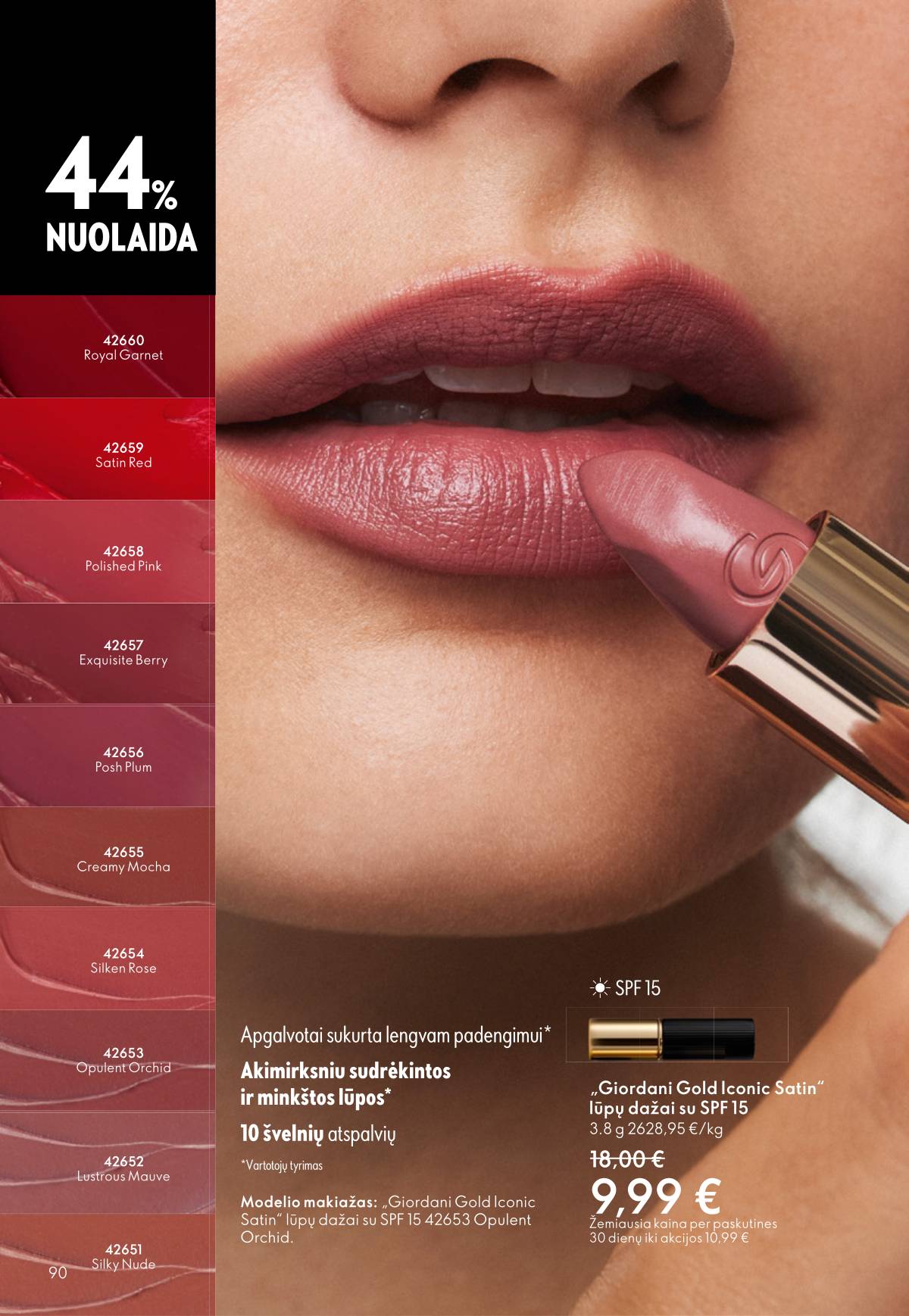Oriflame - Oriflame akcijų katalogas 90 puslapis