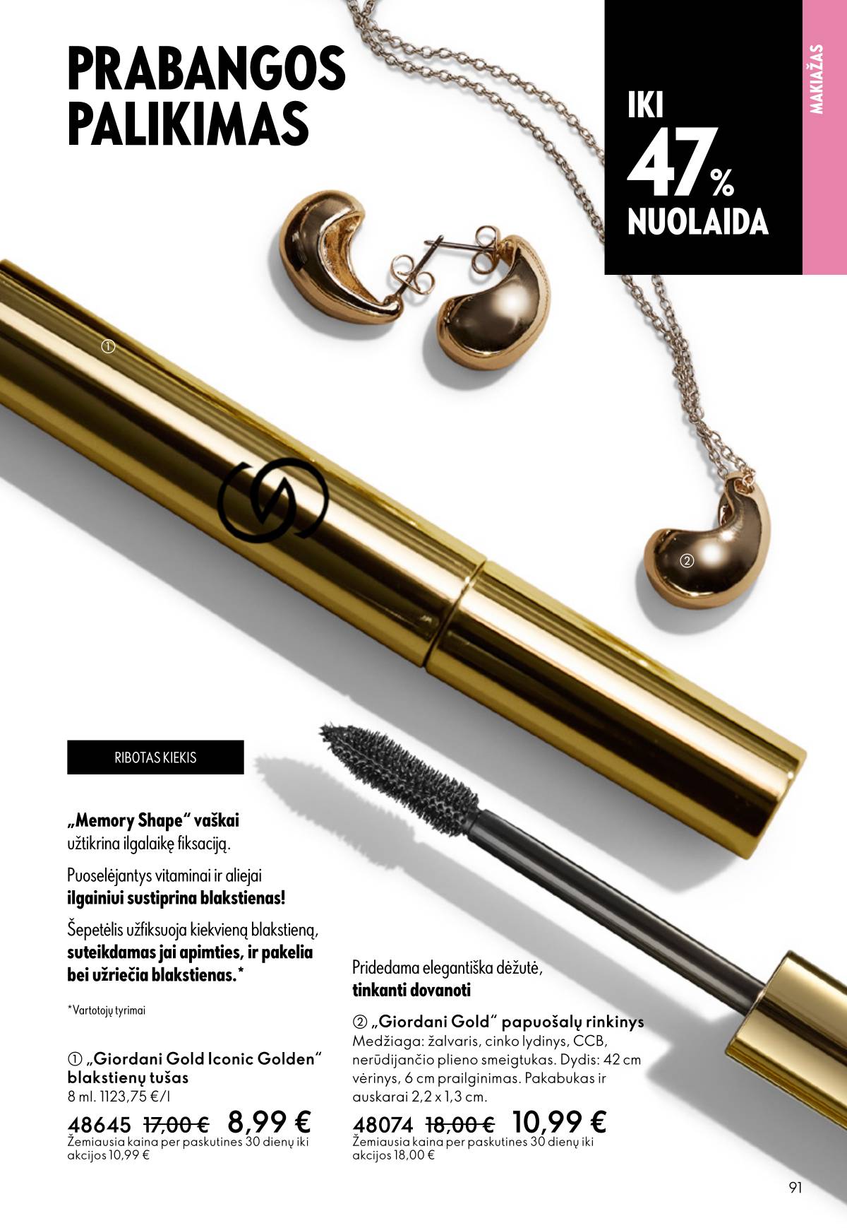 Oriflame - Oriflame akcijų katalogas 91 puslapis
