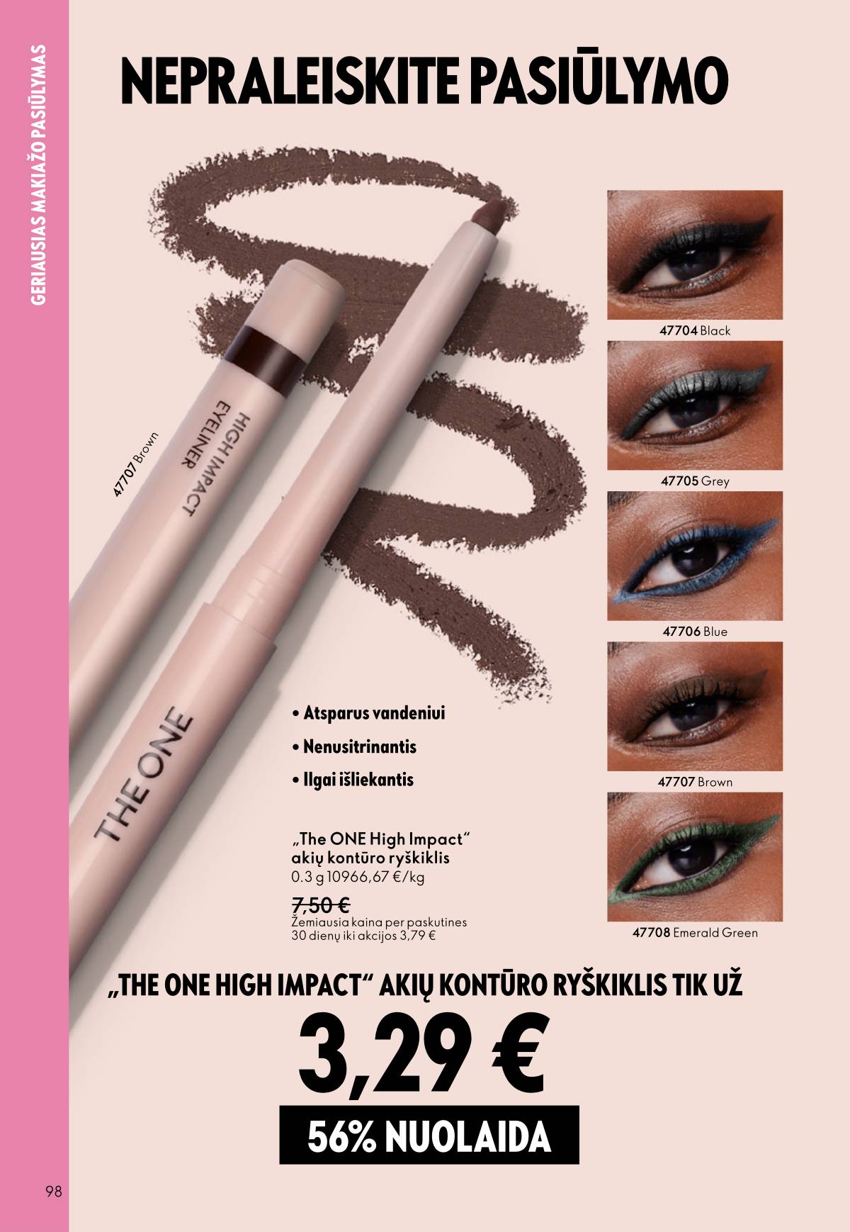 Oriflame - Oriflame akcijų katalogas 98 puslapis