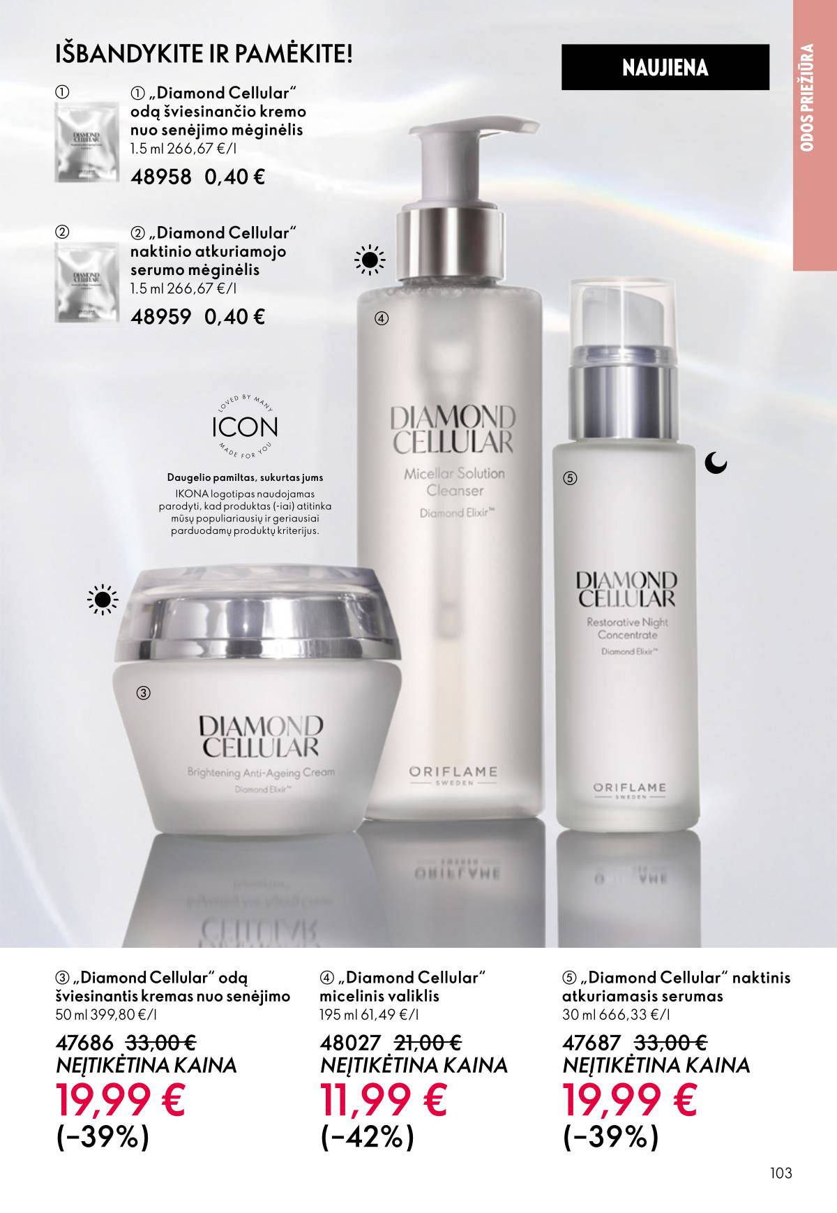Oriflame - Oriflame akcijų katalogas 103 puslapis