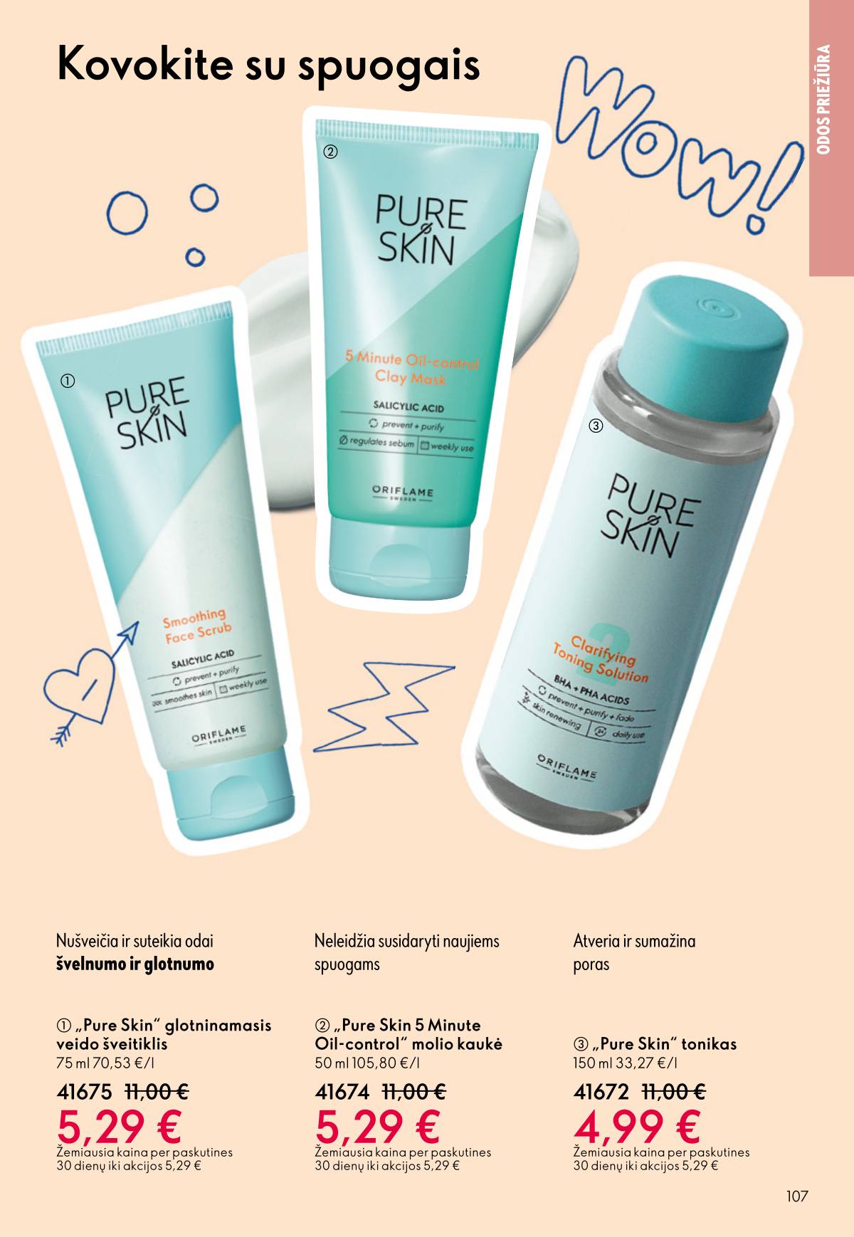 Oriflame - Oriflame akcijų katalogas 107 puslapis