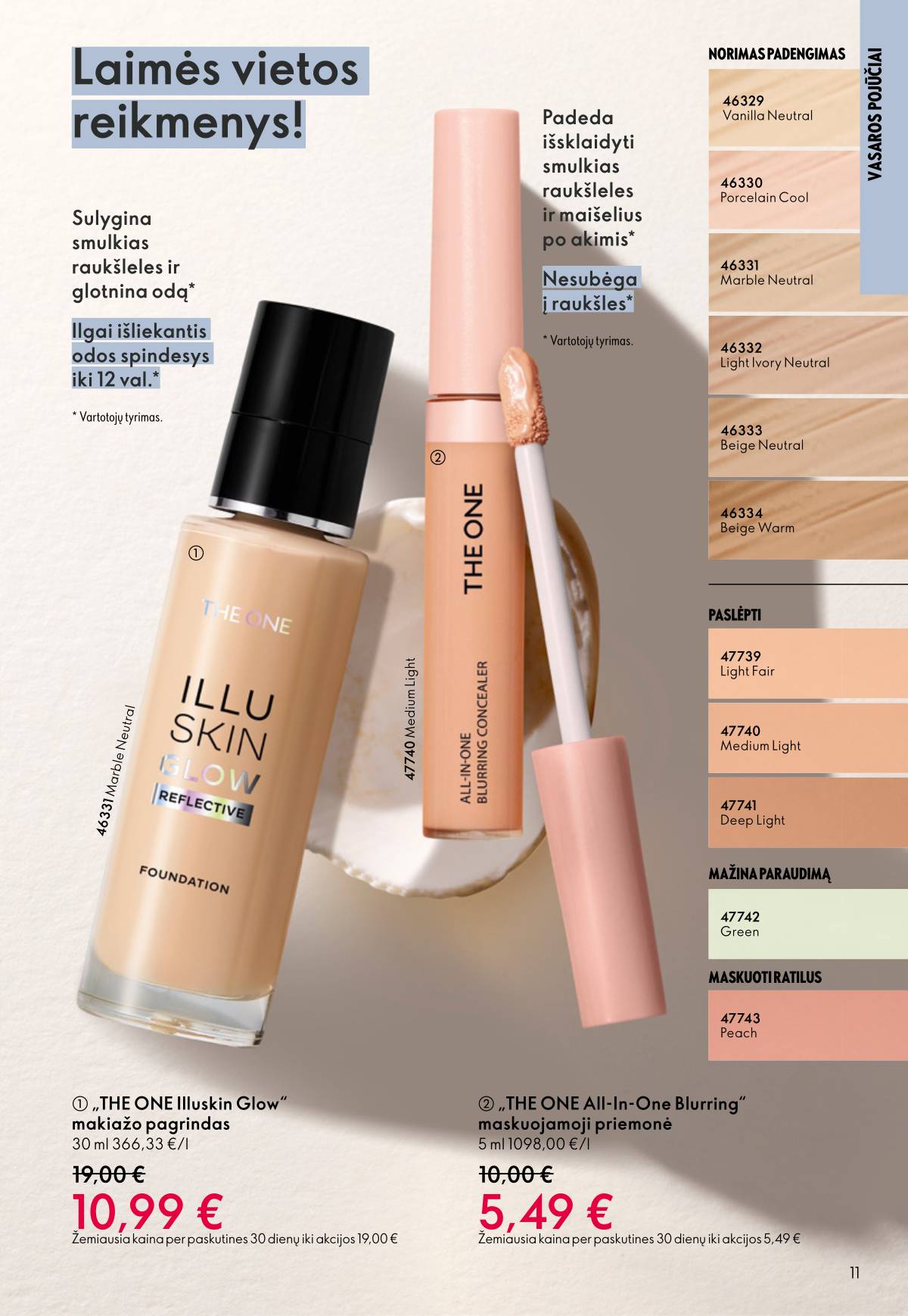 Oriflame - Oriflame akcijų katalogas 11 puslapis