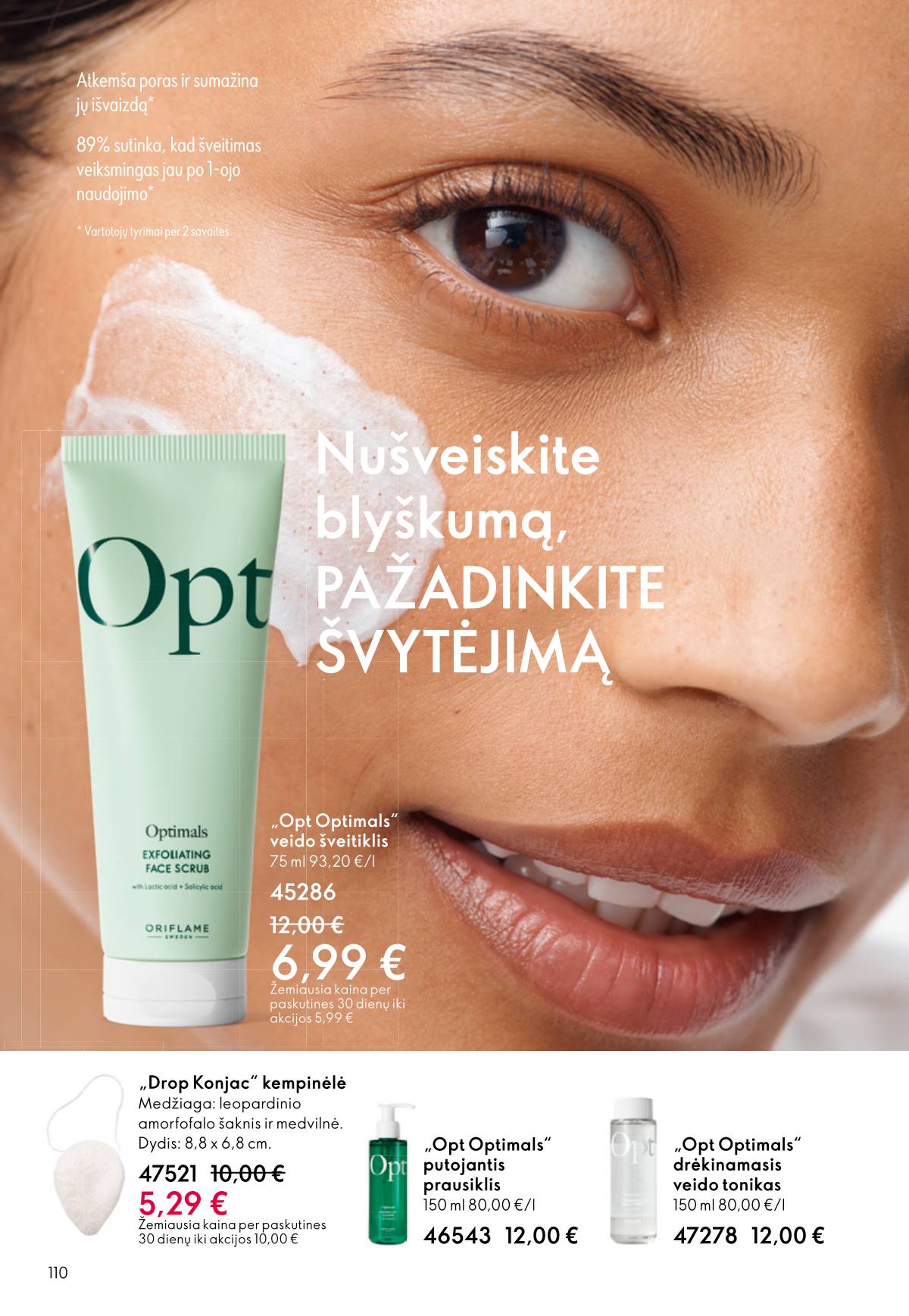 Oriflame - Oriflame akcijų katalogas 110 puslapis