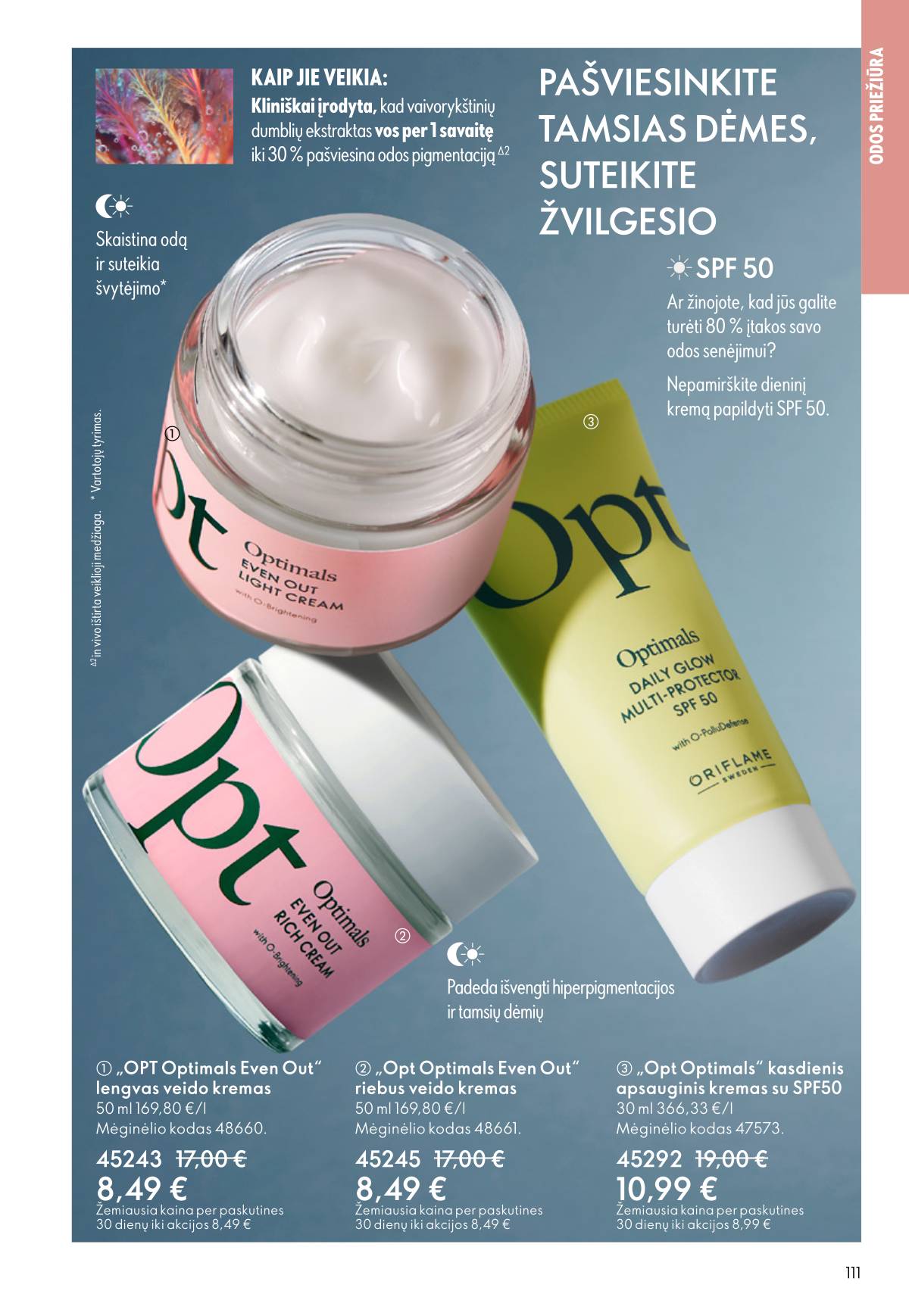 Oriflame - Oriflame akcijų katalogas 111 puslapis