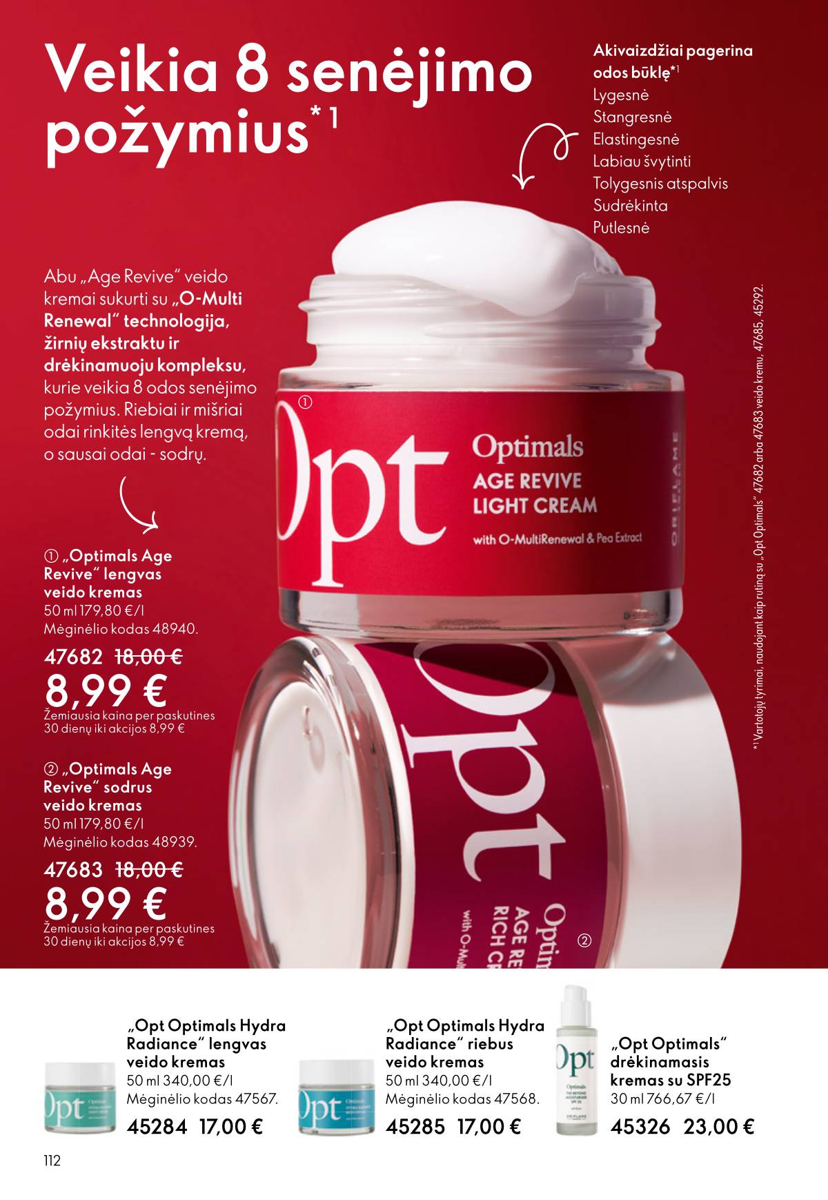 Oriflame - Oriflame akcijų katalogas 112 puslapis