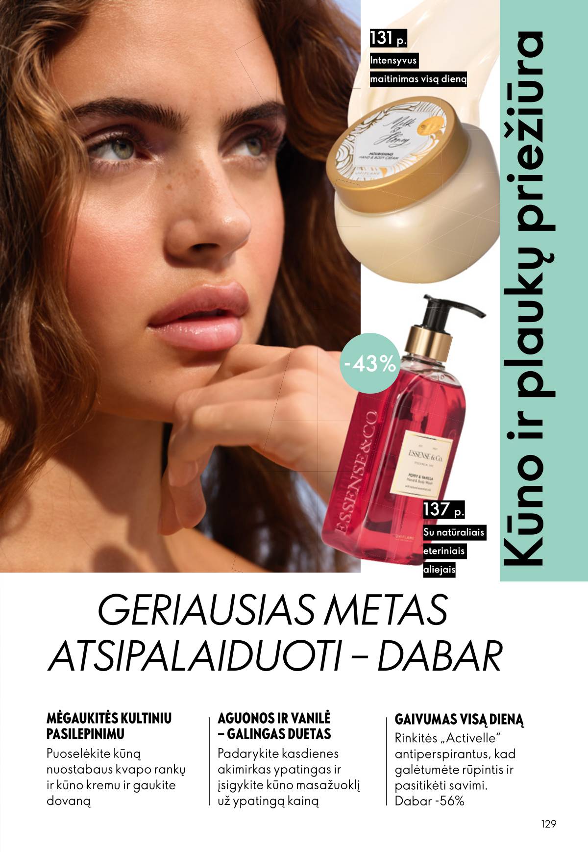 Oriflame - Oriflame akcijų katalogas 129 puslapis