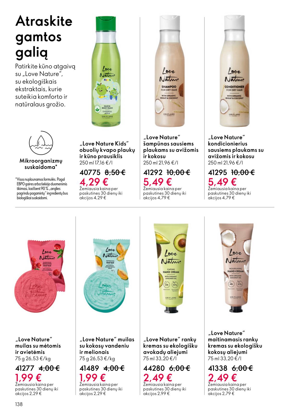 Oriflame - Oriflame akcijų katalogas 138 puslapis