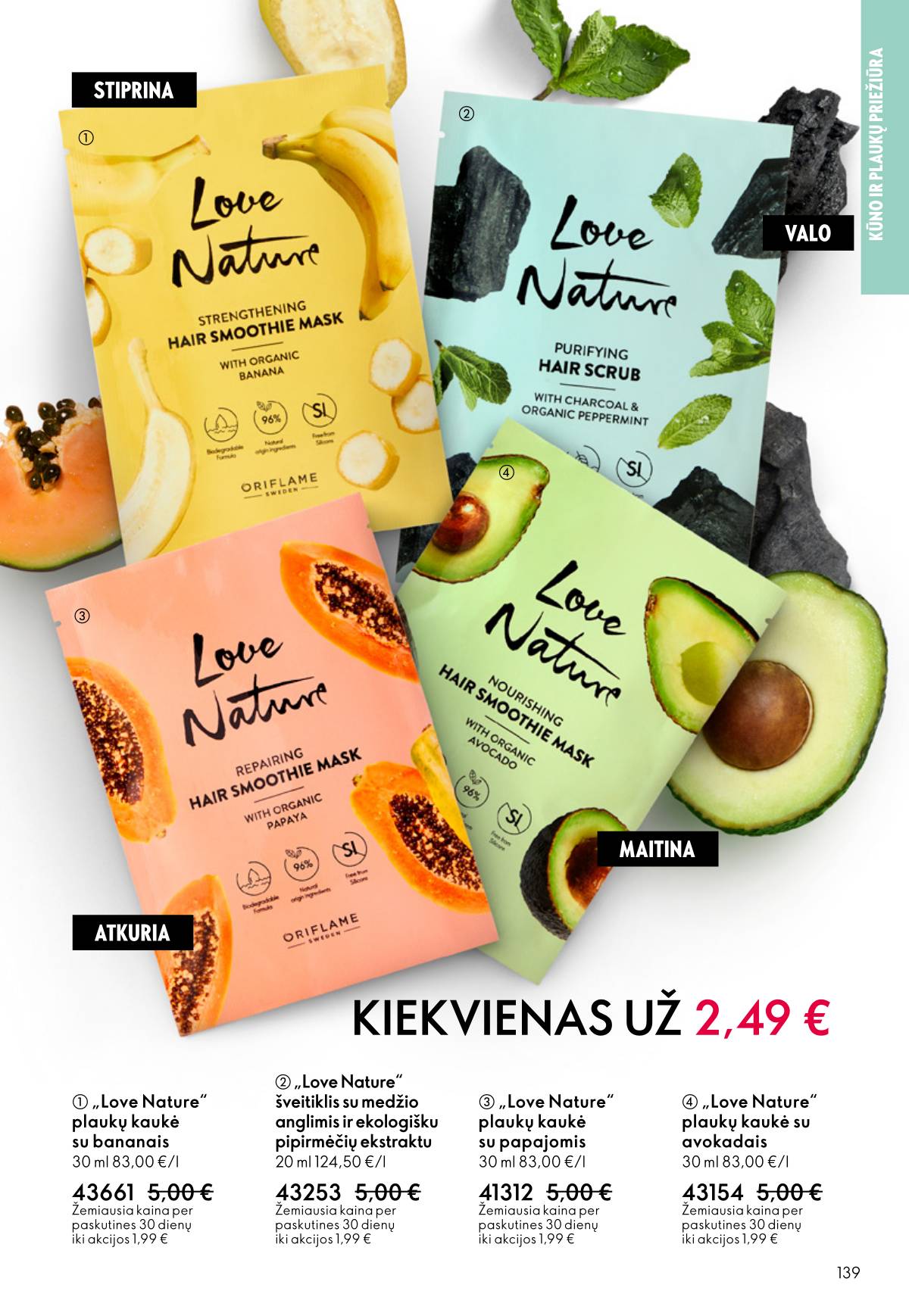 Oriflame - Oriflame akcijų katalogas 139 puslapis