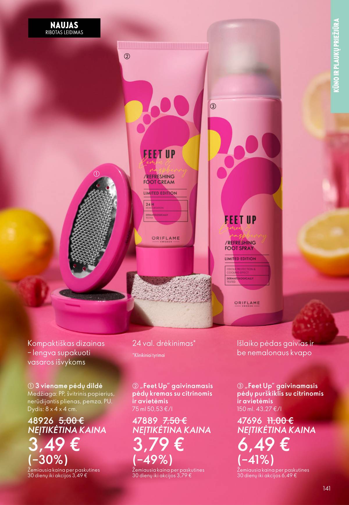 Oriflame - Oriflame akcijų katalogas 141 puslapis