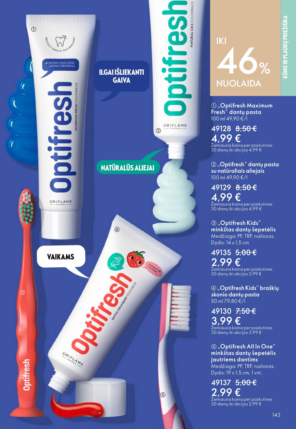 Oriflame - Oriflame akcijų katalogas 143 puslapis
