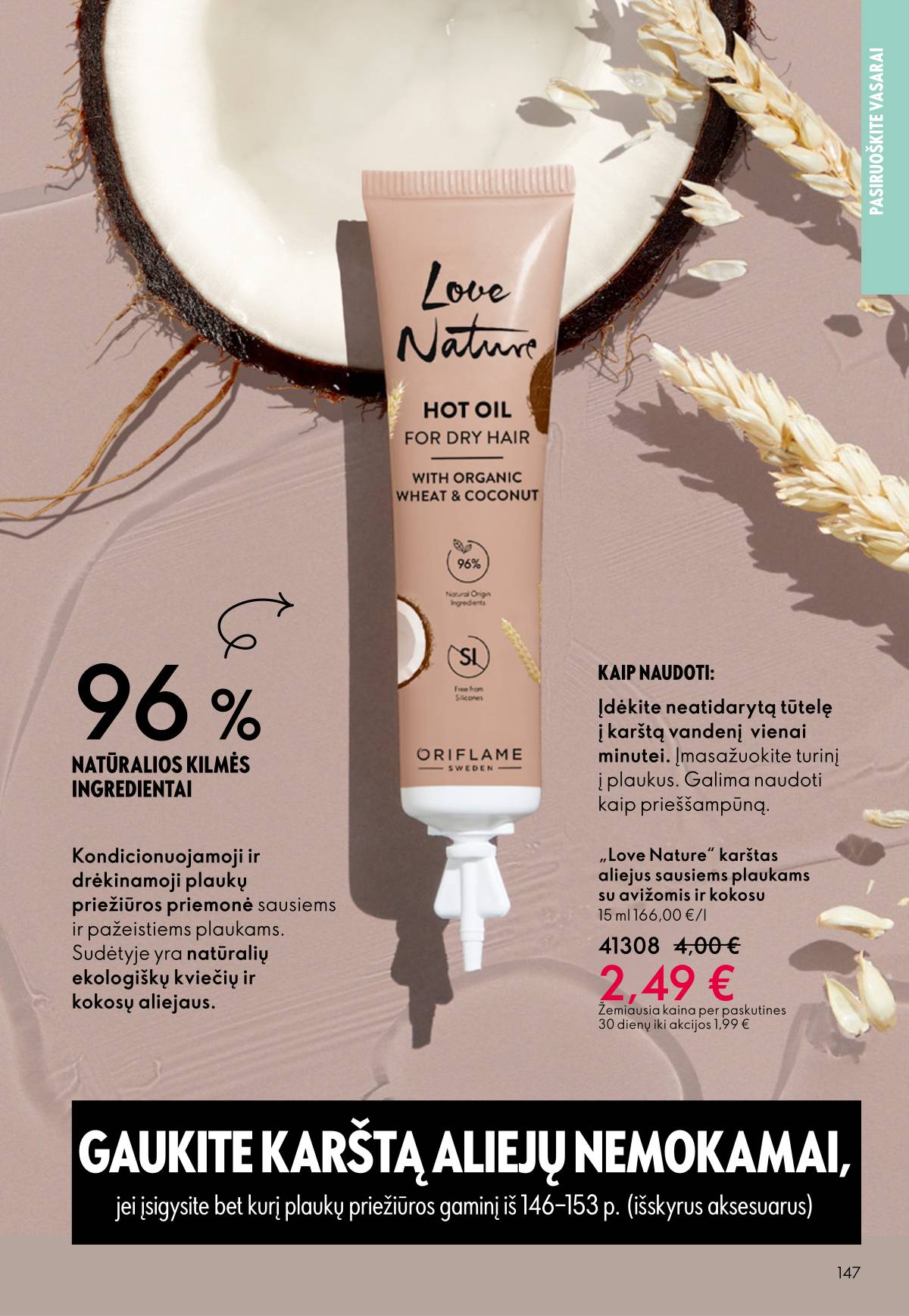 Oriflame - Oriflame akcijų katalogas 147 puslapis