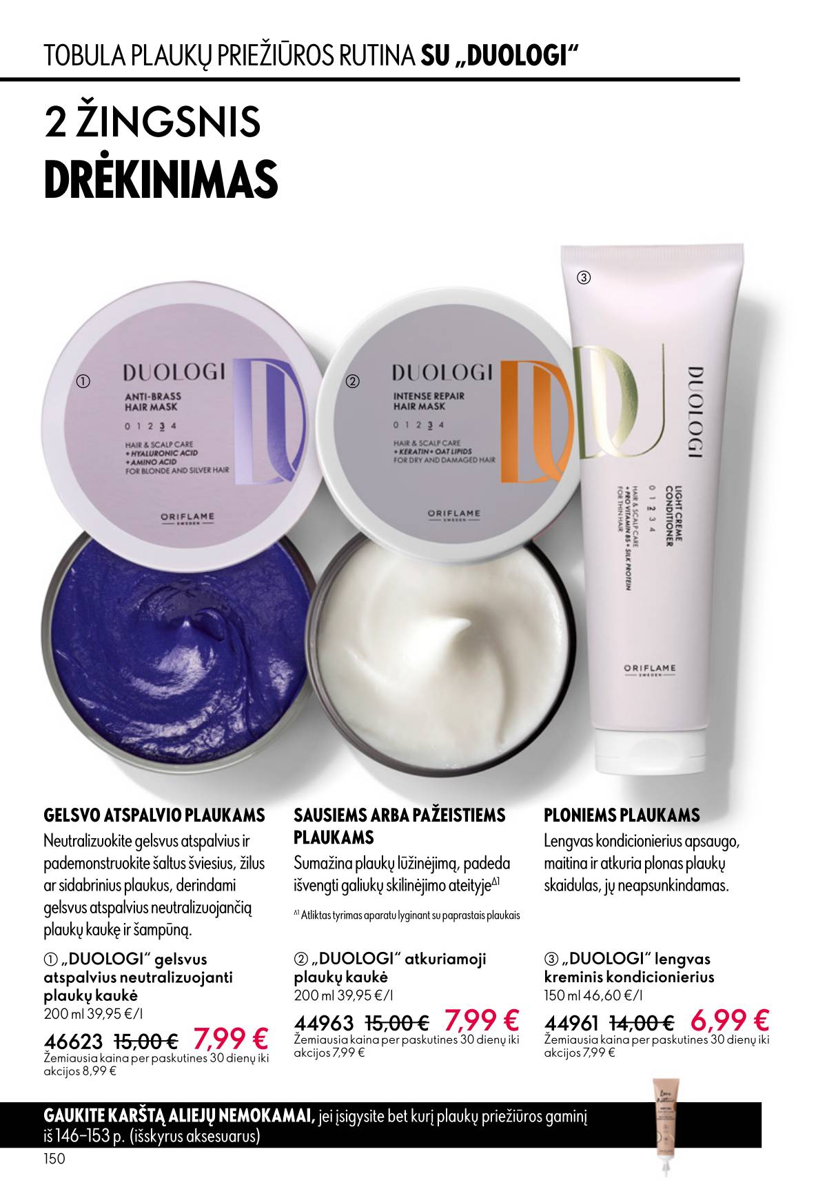 Oriflame - Oriflame akcijų katalogas 150 puslapis
