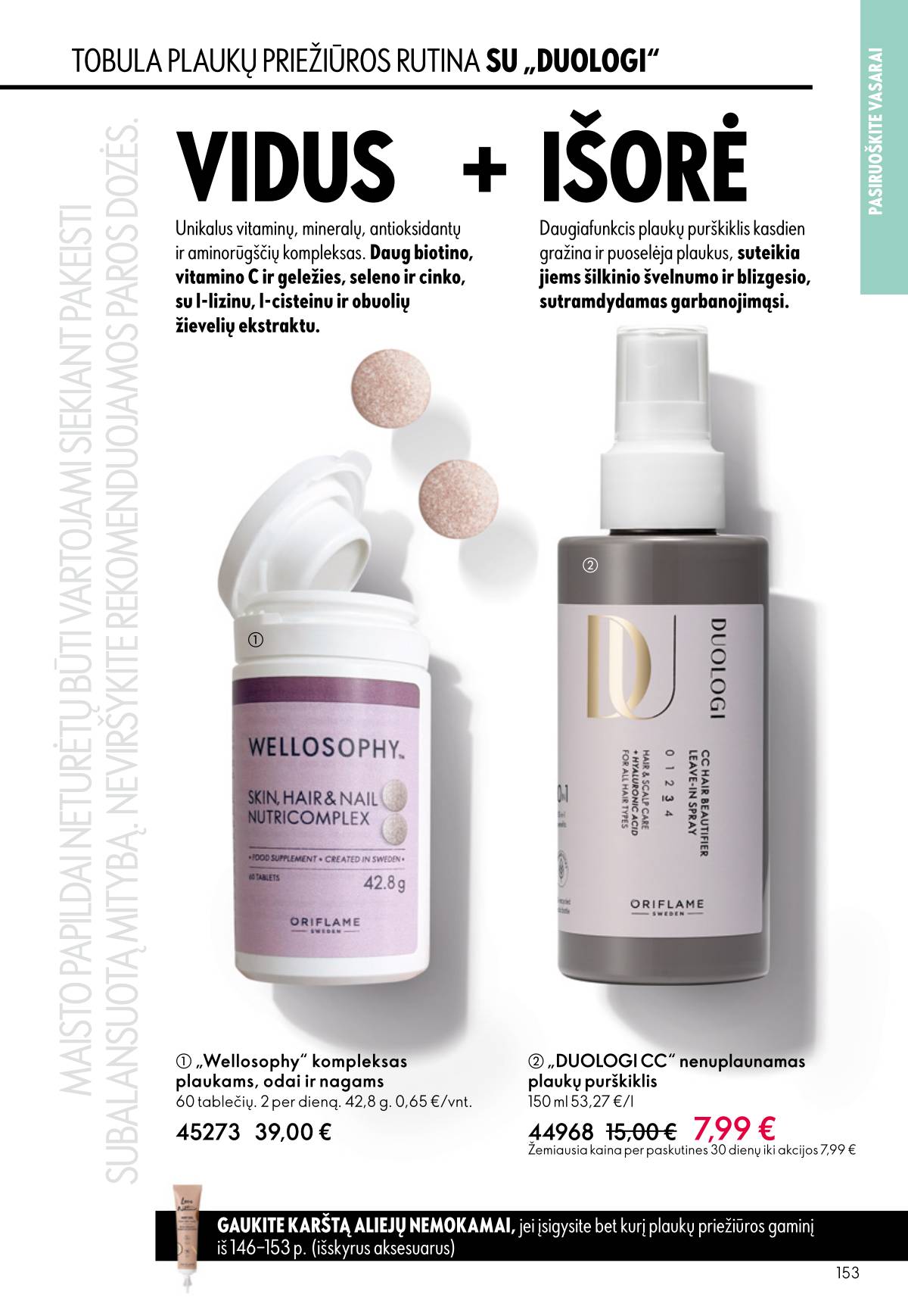 Oriflame - Oriflame akcijų katalogas 153 puslapis