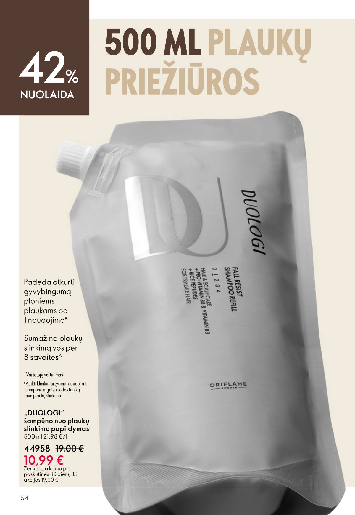 Oriflame - Oriflame akcijų katalogas 154 puslapis