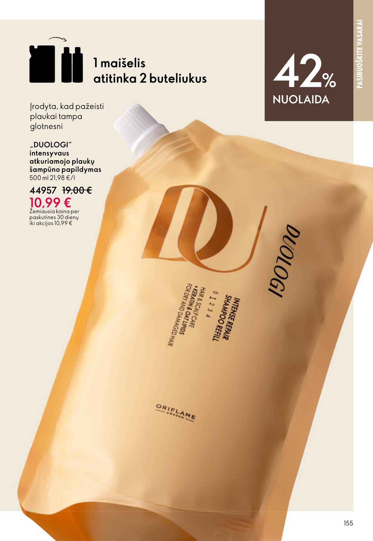Oriflame - Oriflame akcijų katalogas 155 puslapis
