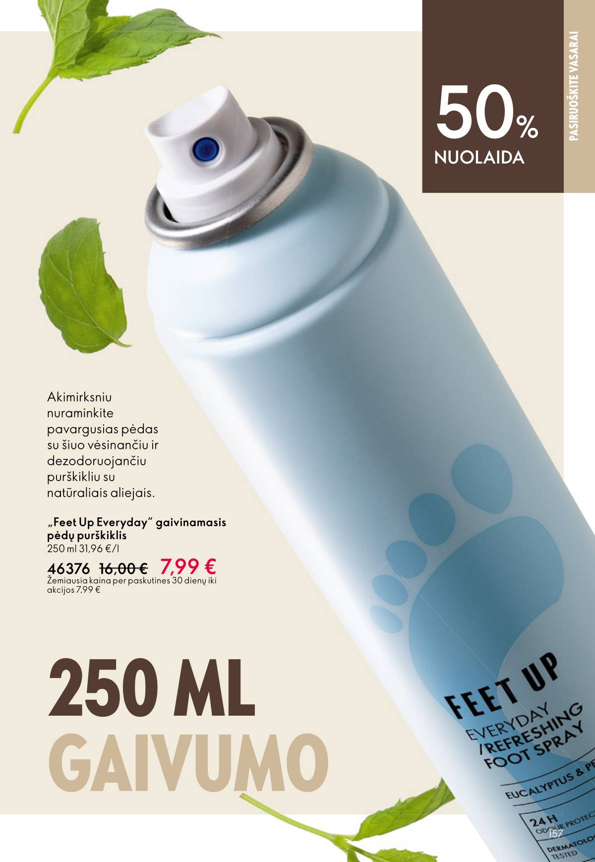 Oriflame - Oriflame akcijų katalogas 157 puslapis