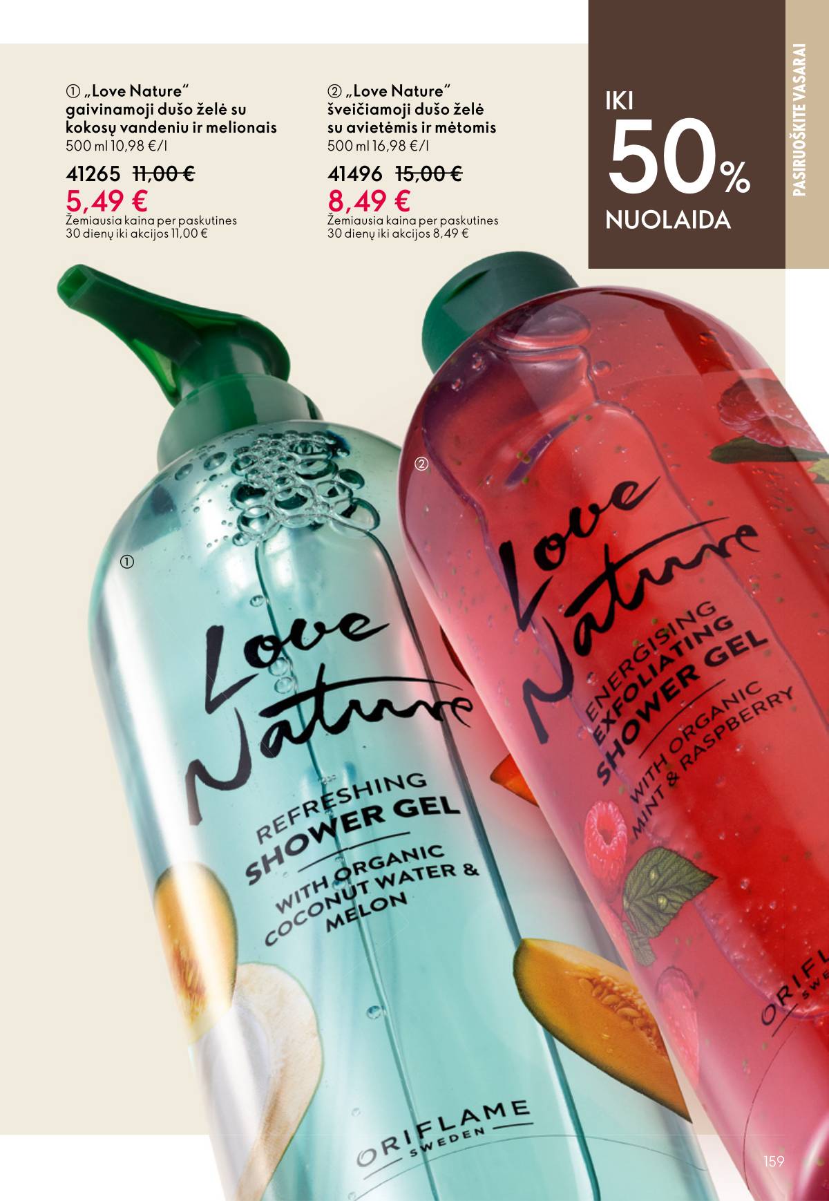 Oriflame - Oriflame akcijų katalogas 159 puslapis