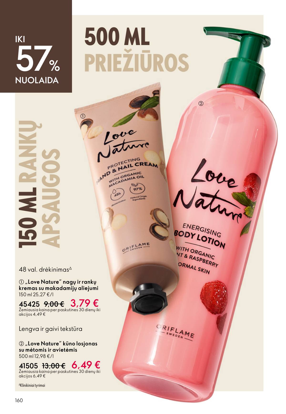 Oriflame - Oriflame akcijų katalogas 160 puslapis