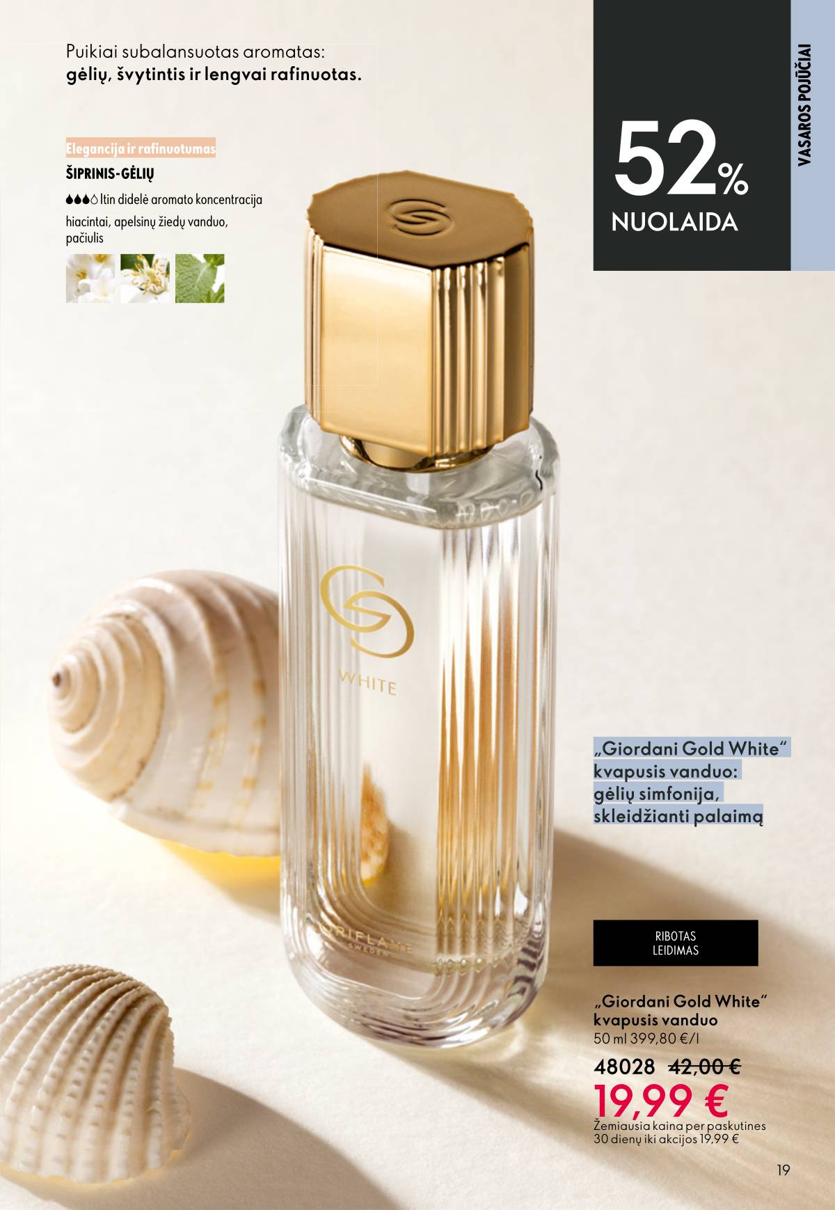 Oriflame - Oriflame akcijų katalogas 19 puslapis