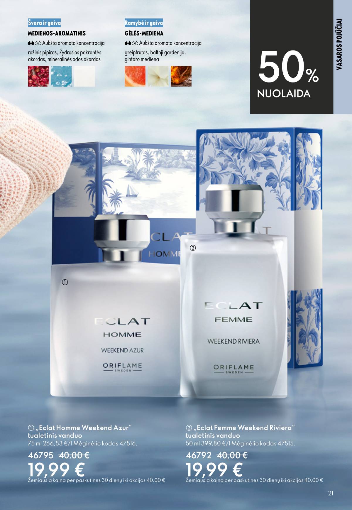 Oriflame - Oriflame akcijų katalogas 21 puslapis