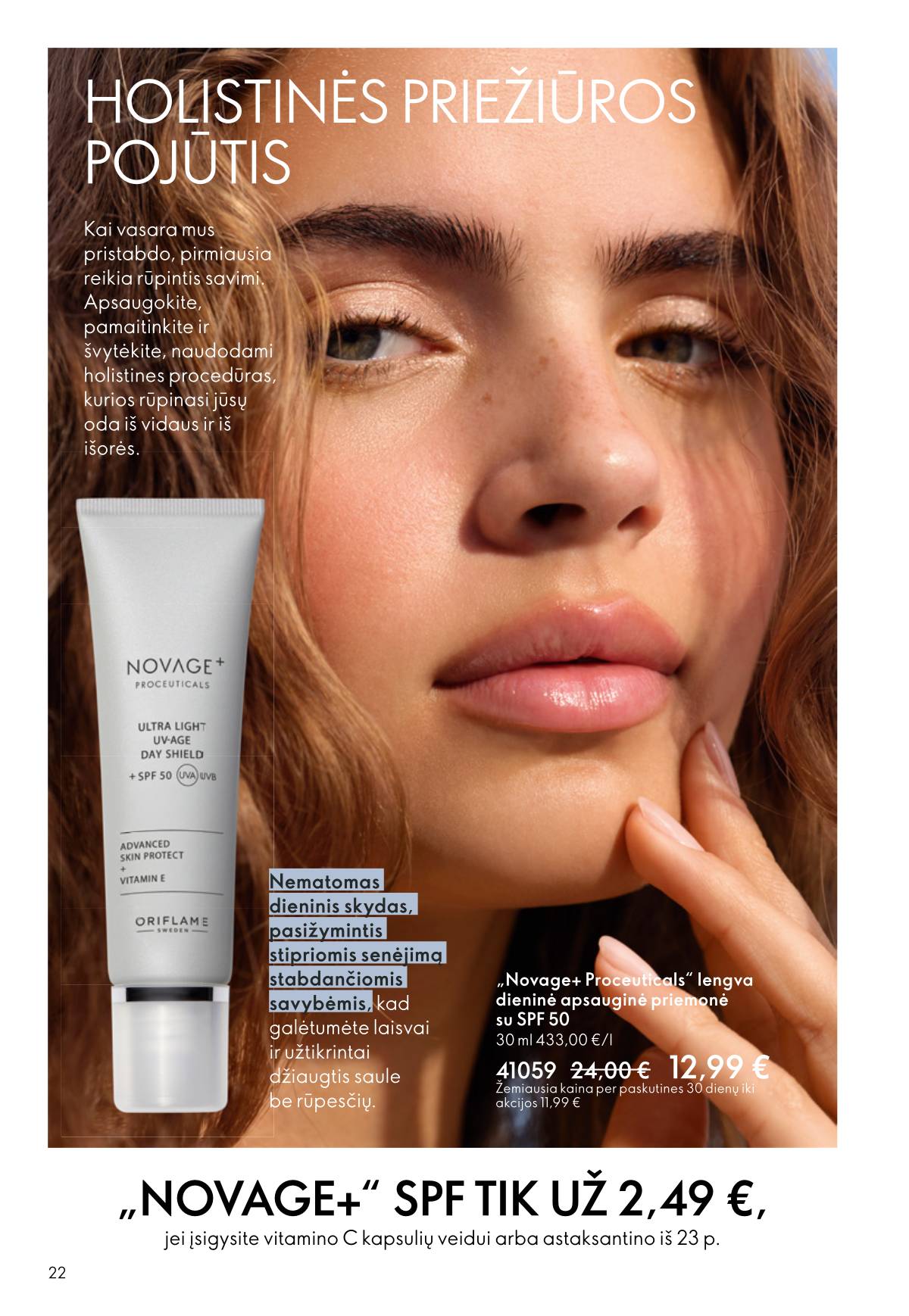 Oriflame - Oriflame akcijų katalogas 22 puslapis