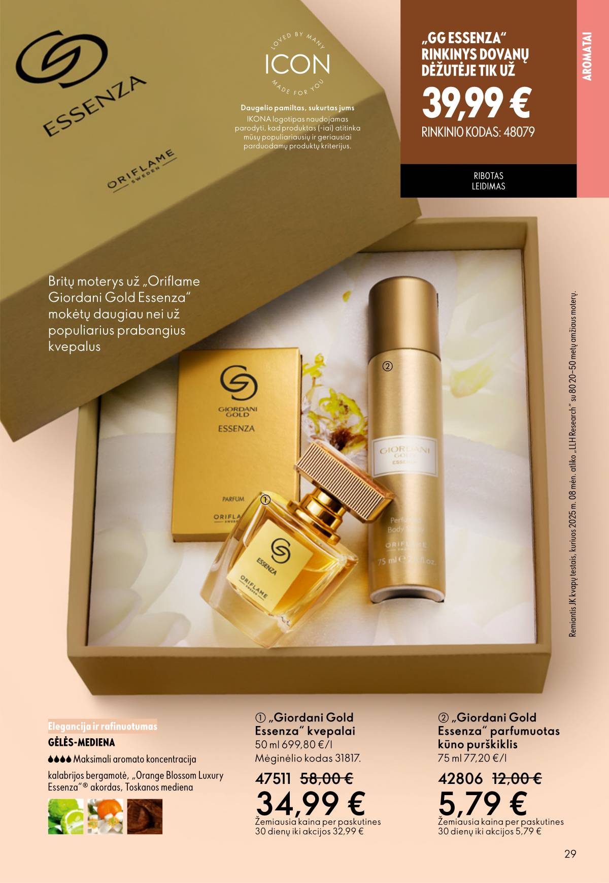 Oriflame - Oriflame akcijų katalogas 29 puslapis