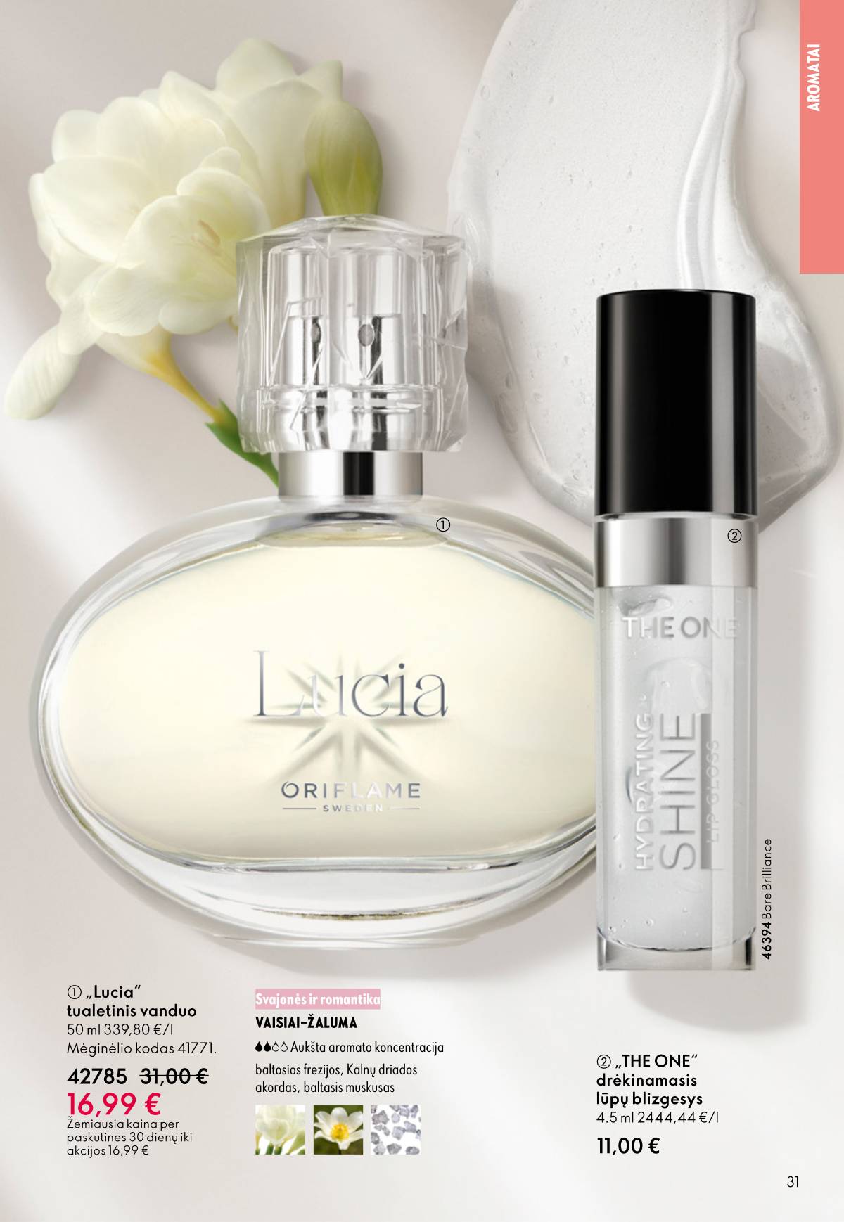 Oriflame - Oriflame akcijų katalogas 31 puslapis
