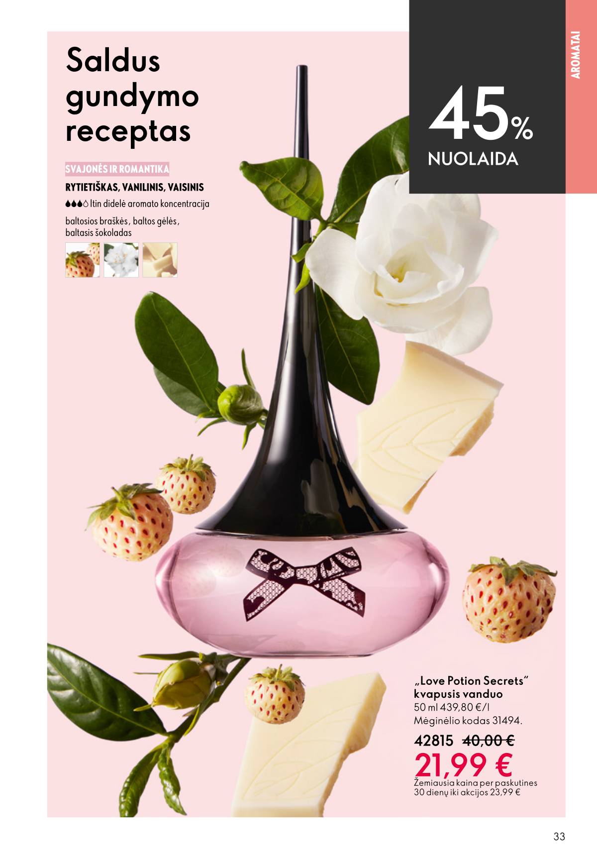 Oriflame - Oriflame akcijų katalogas 33 puslapis