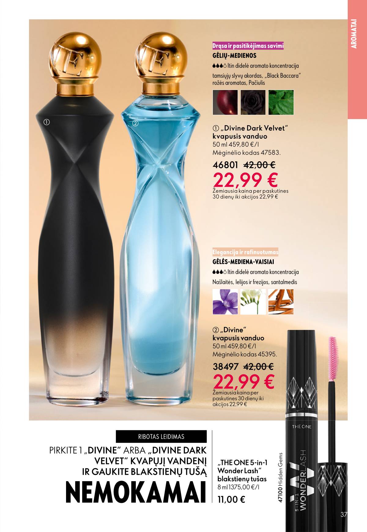 Oriflame - Oriflame akcijų katalogas 37 puslapis