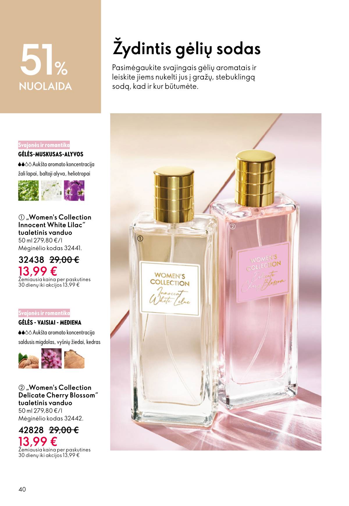 Oriflame - Oriflame akcijų katalogas 40 puslapis