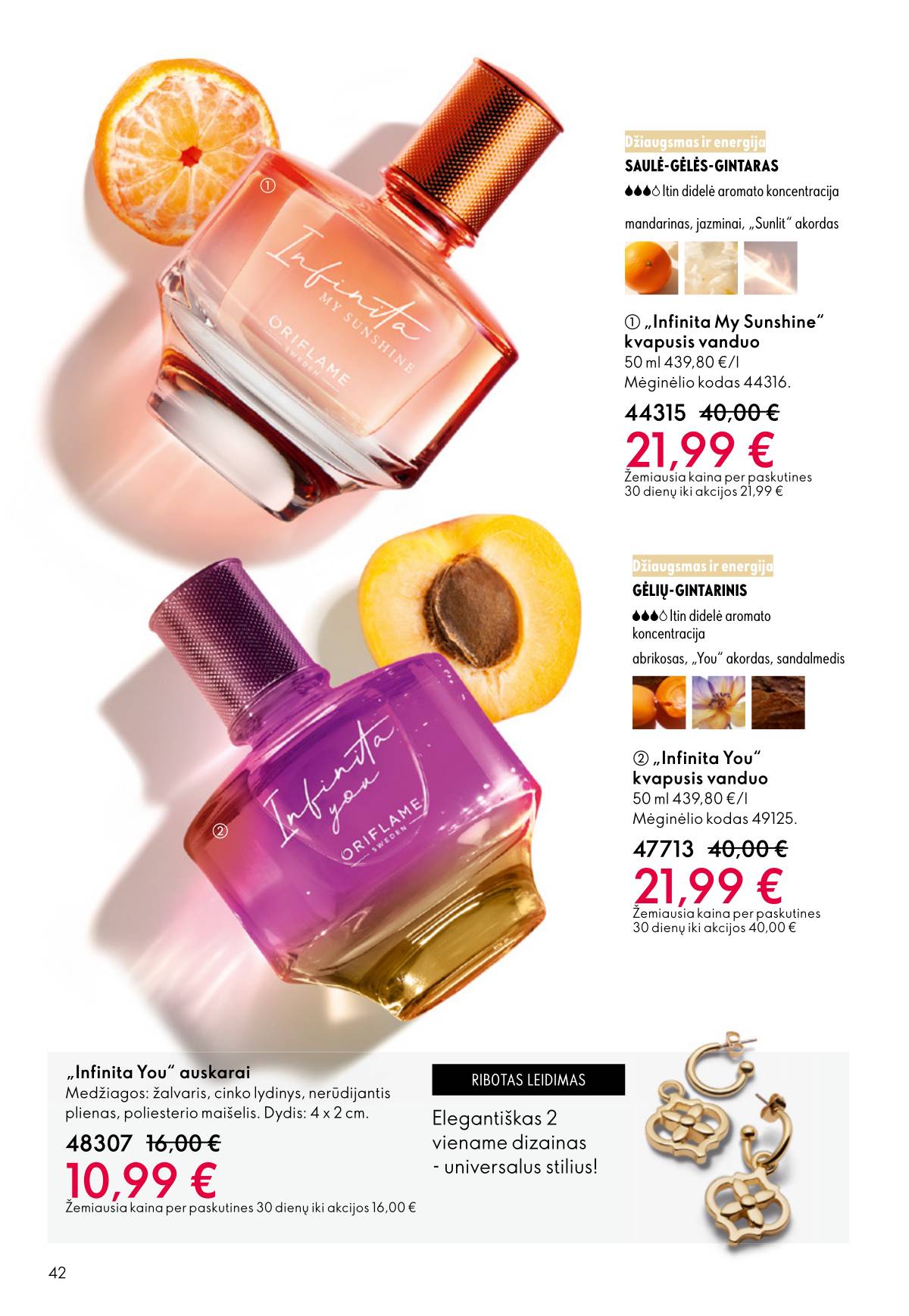 Oriflame - Oriflame akcijų katalogas 42 puslapis