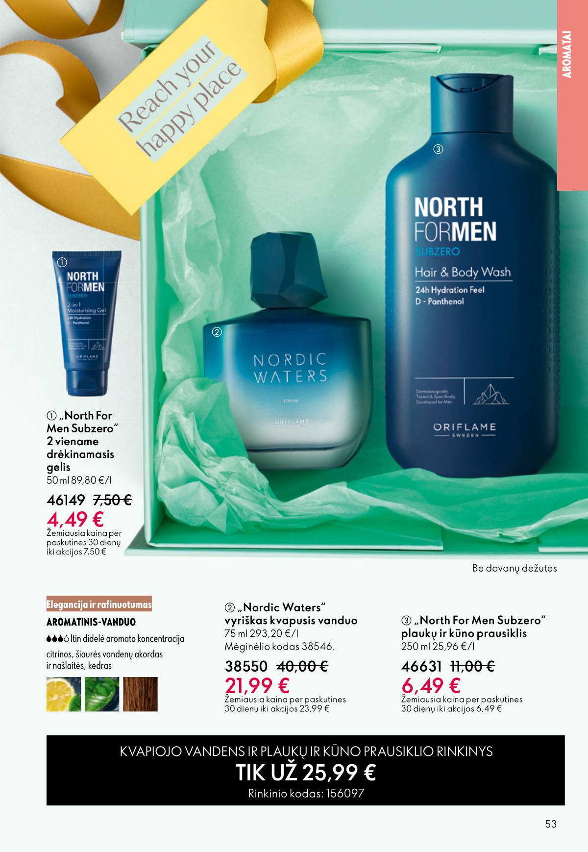 Oriflame - Oriflame akcijų katalogas 53 puslapis