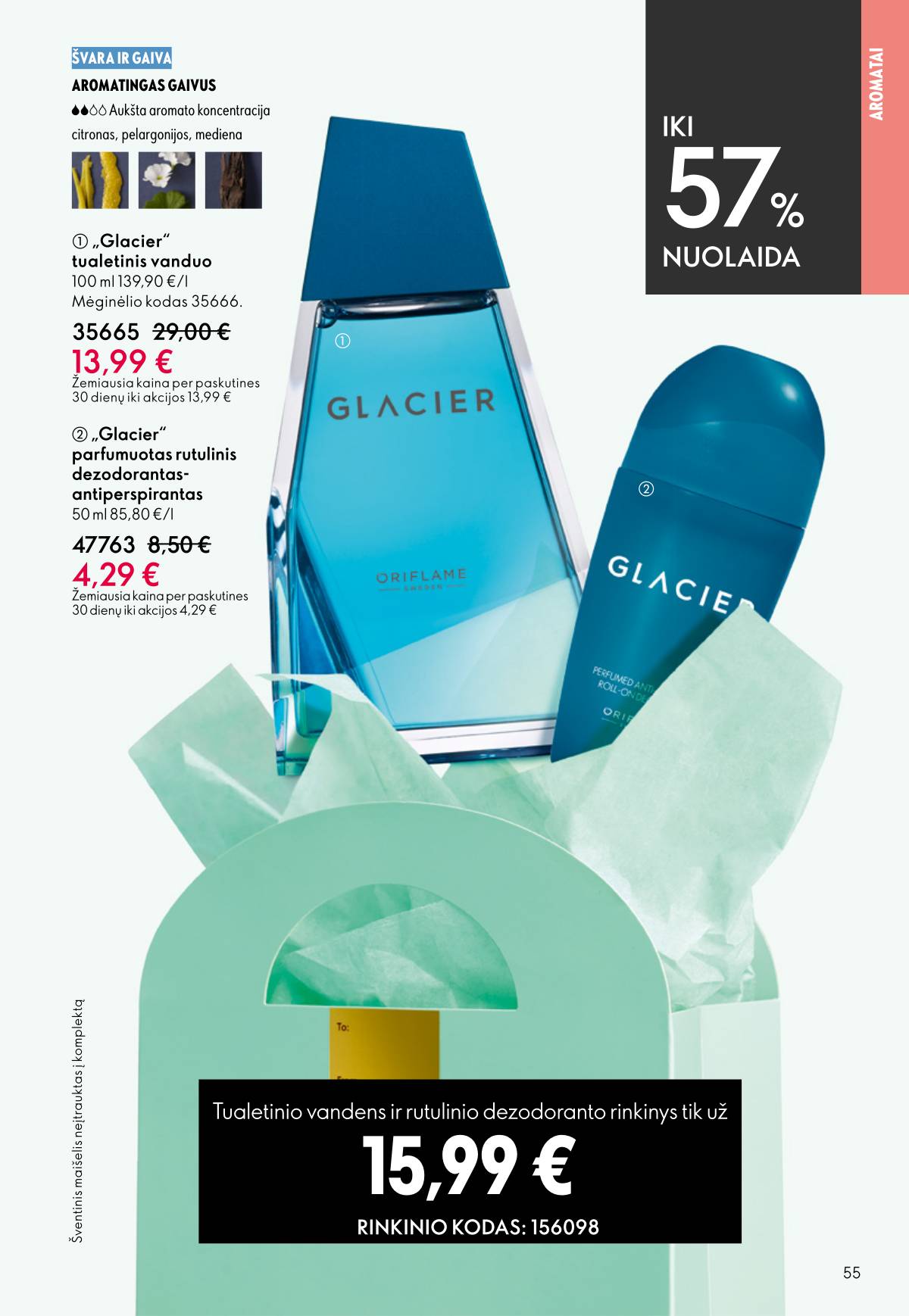 Oriflame - Oriflame akcijų katalogas 55 puslapis