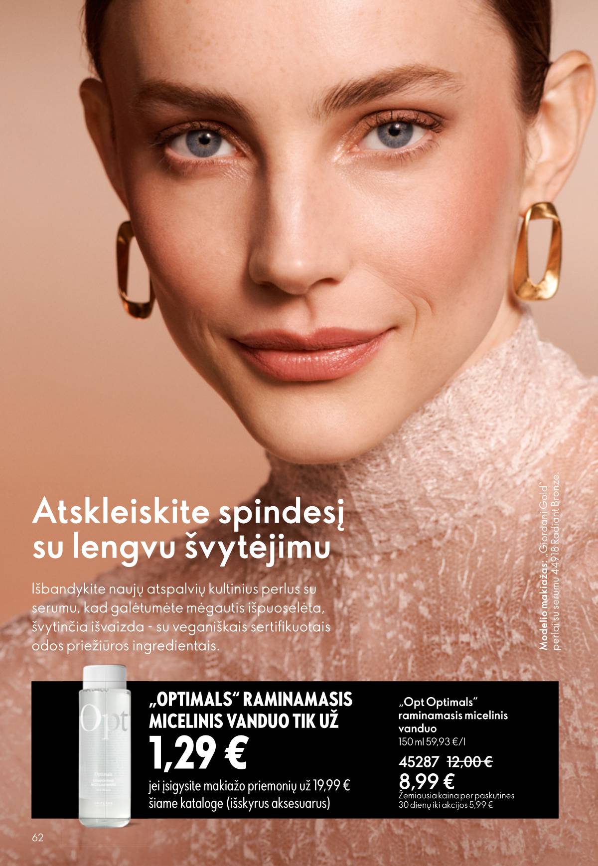 Oriflame - Oriflame akcijų katalogas 62 puslapis