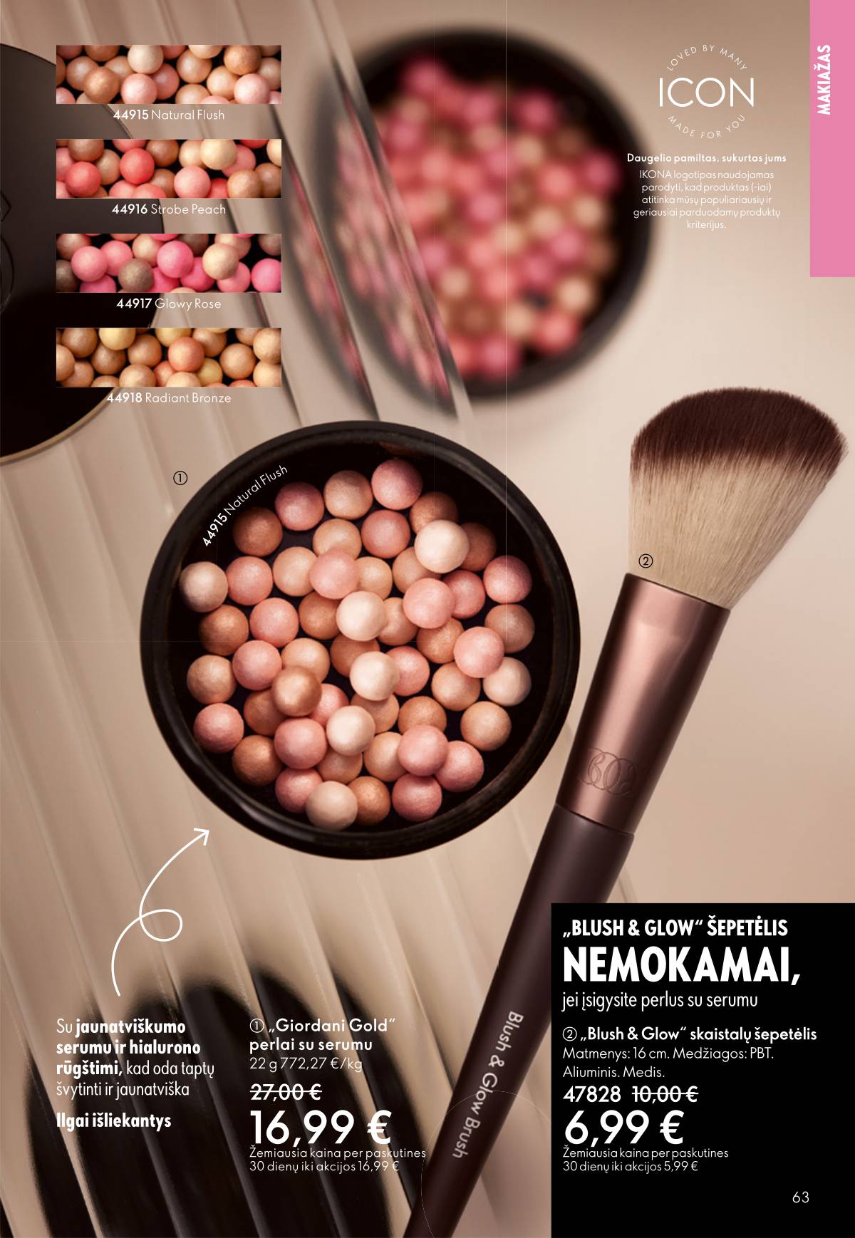 Oriflame - Oriflame akcijų katalogas 63 puslapis