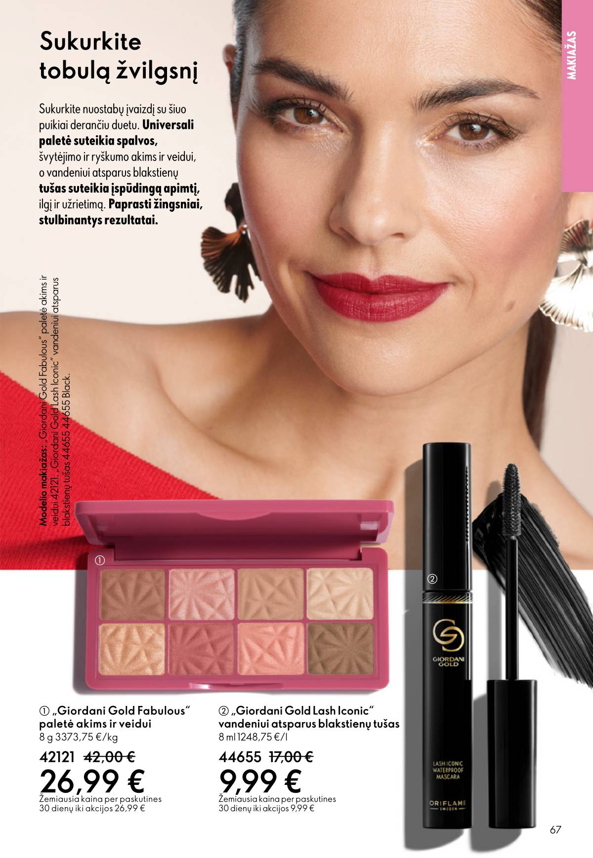Oriflame - Oriflame akcijų katalogas 67 puslapis