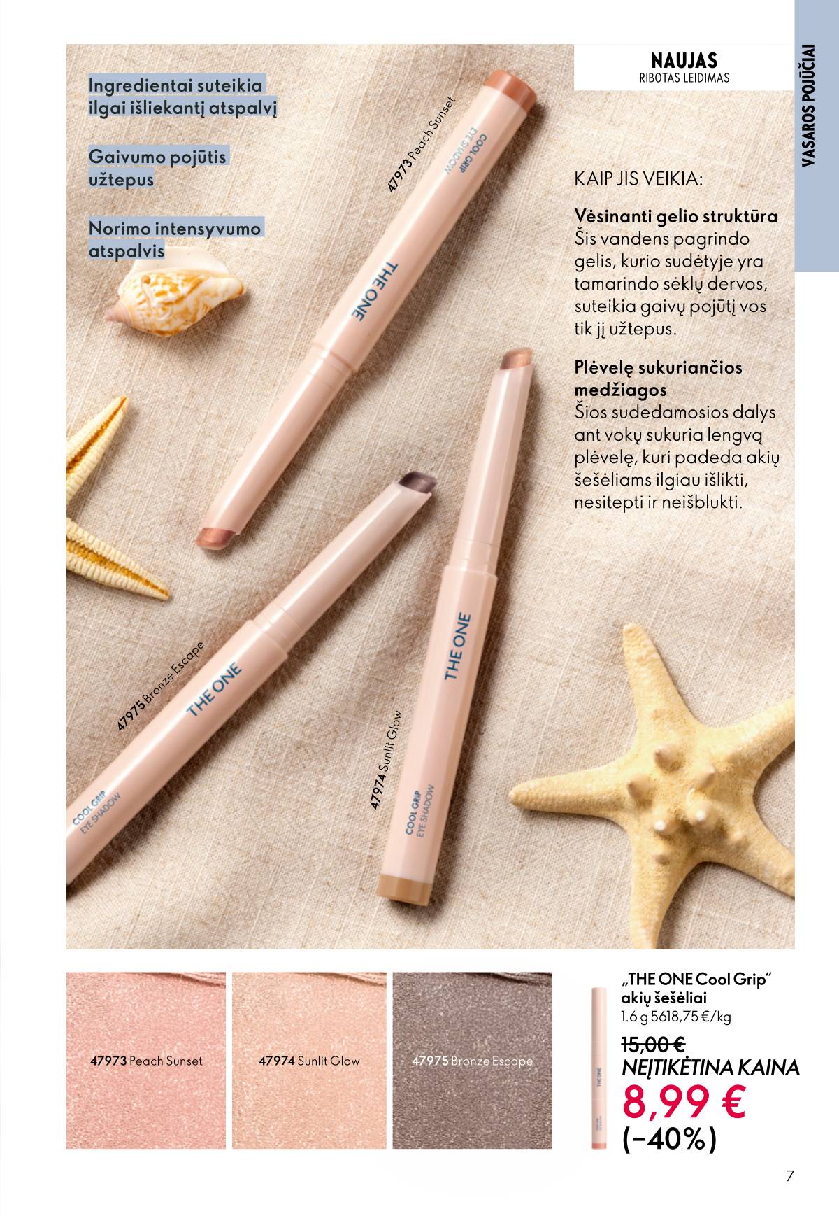 Oriflame - Oriflame akcijų katalogas 7 puslapis