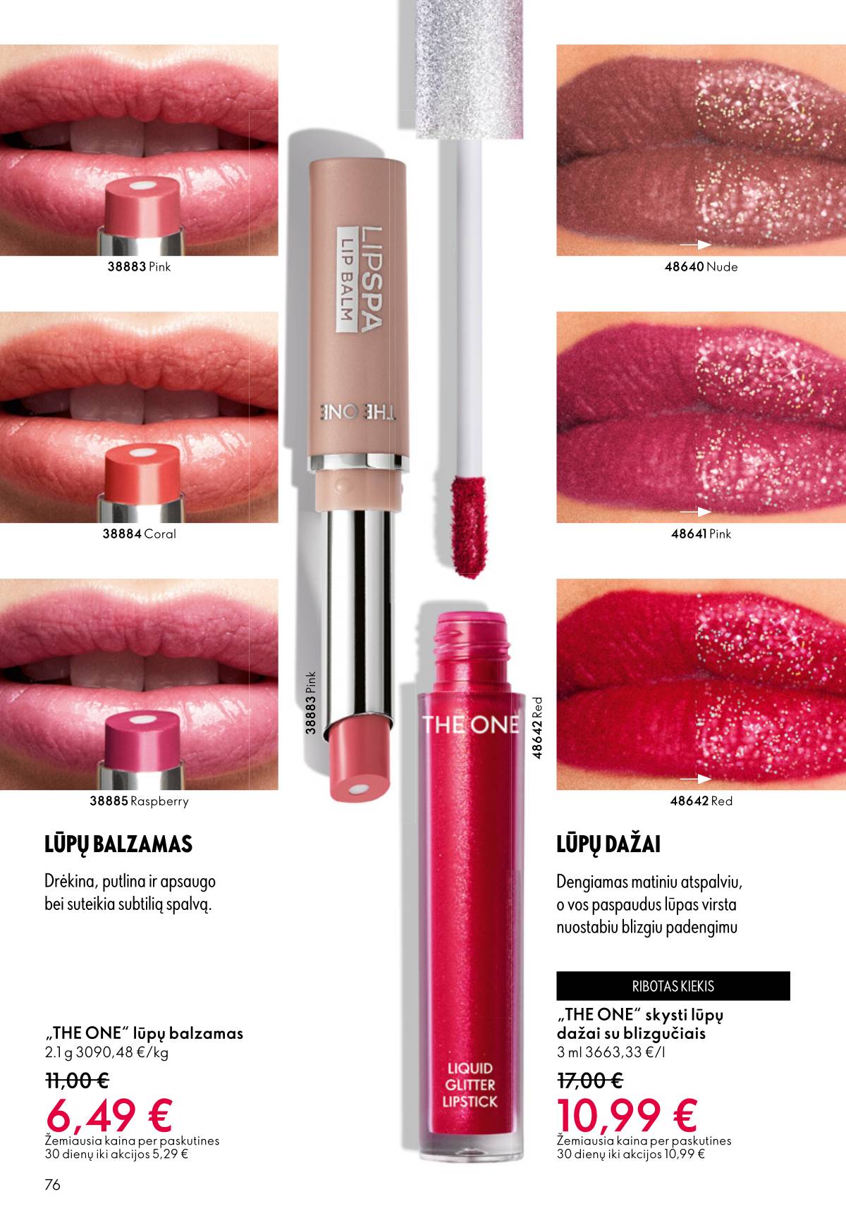Oriflame - Oriflame akcijų katalogas 76 puslapis