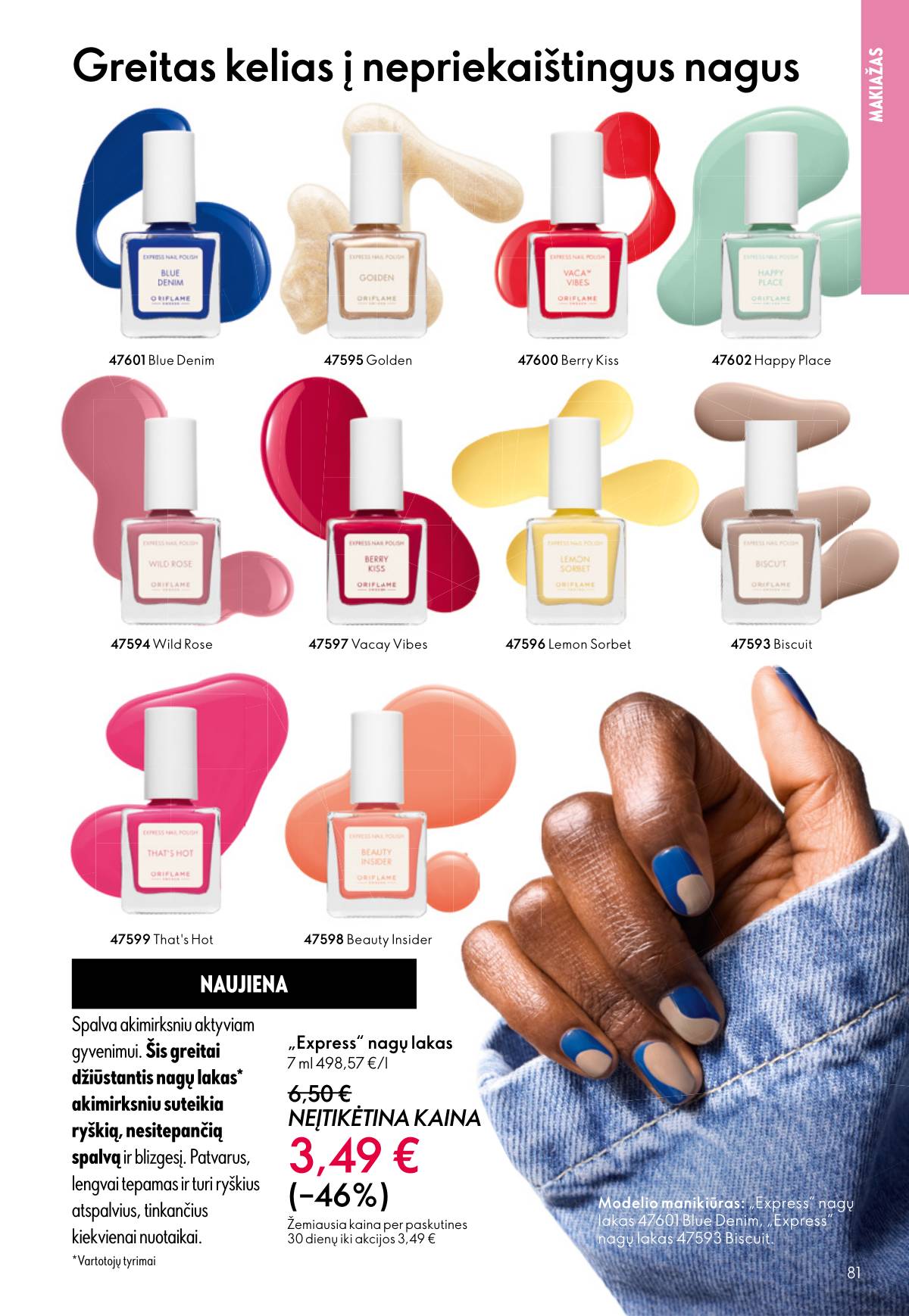 Oriflame - Oriflame akcijų katalogas 81 puslapis