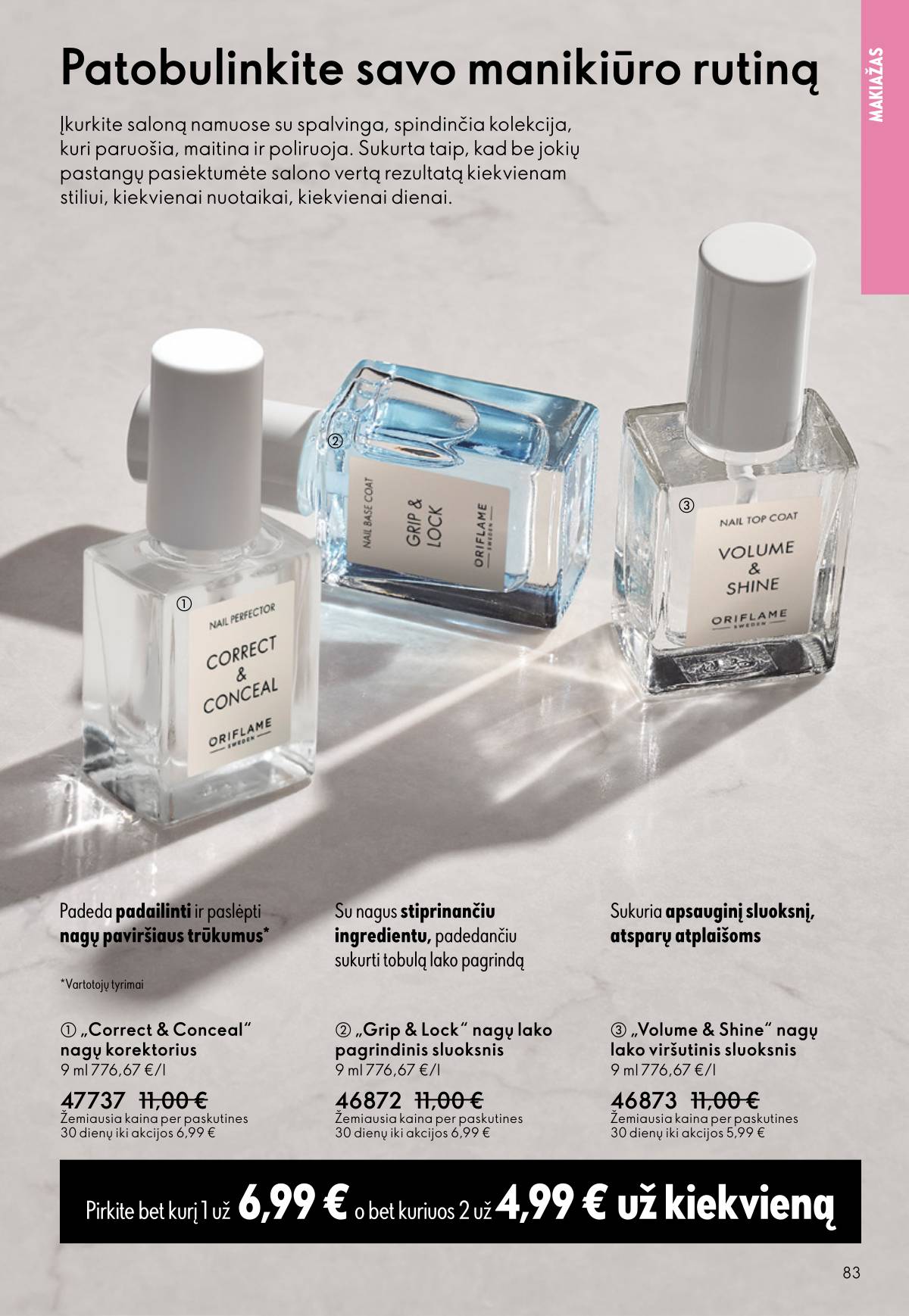 Oriflame - Oriflame akcijų katalogas 83 puslapis