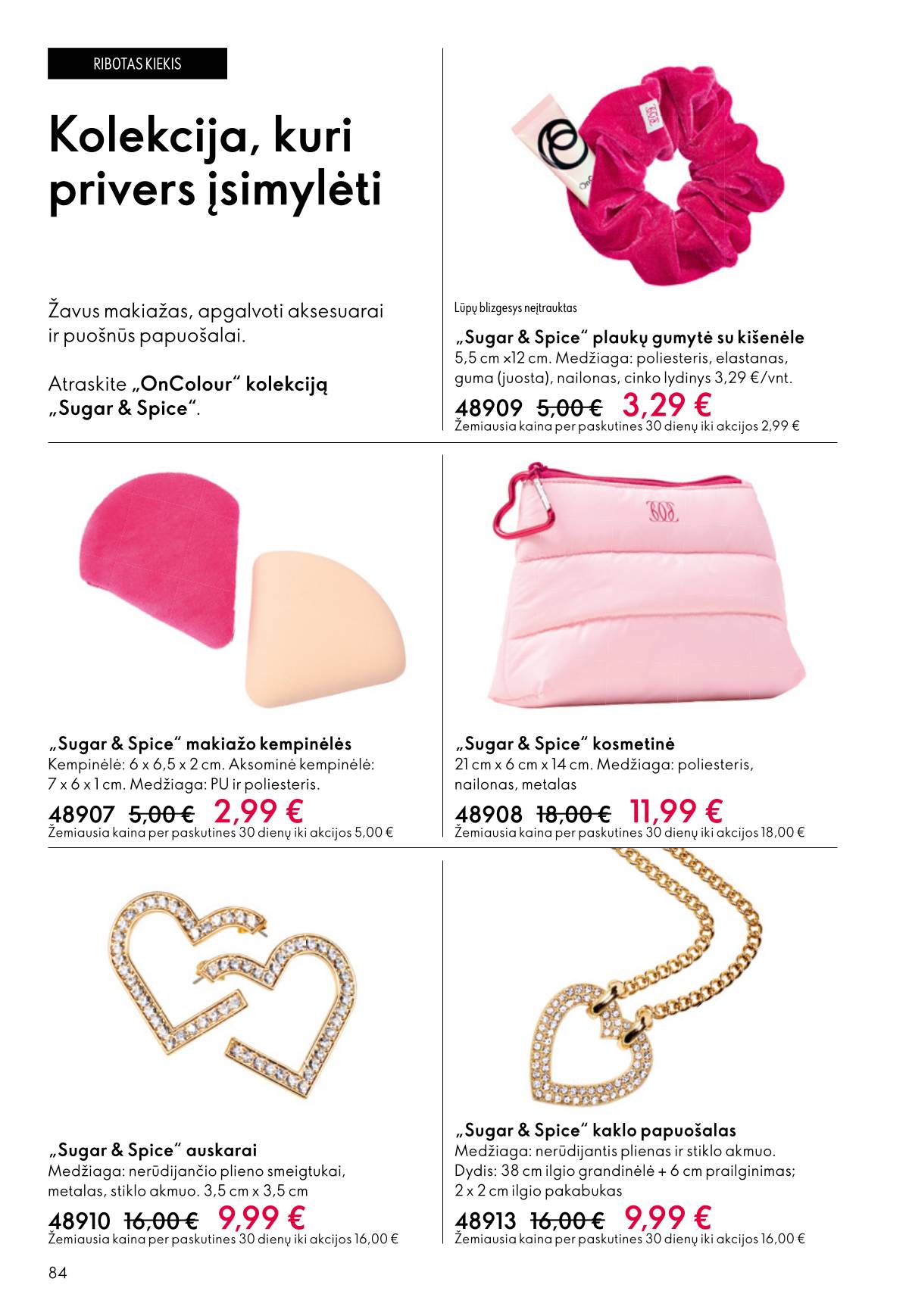 Oriflame - Oriflame akcijų katalogas 84 puslapis