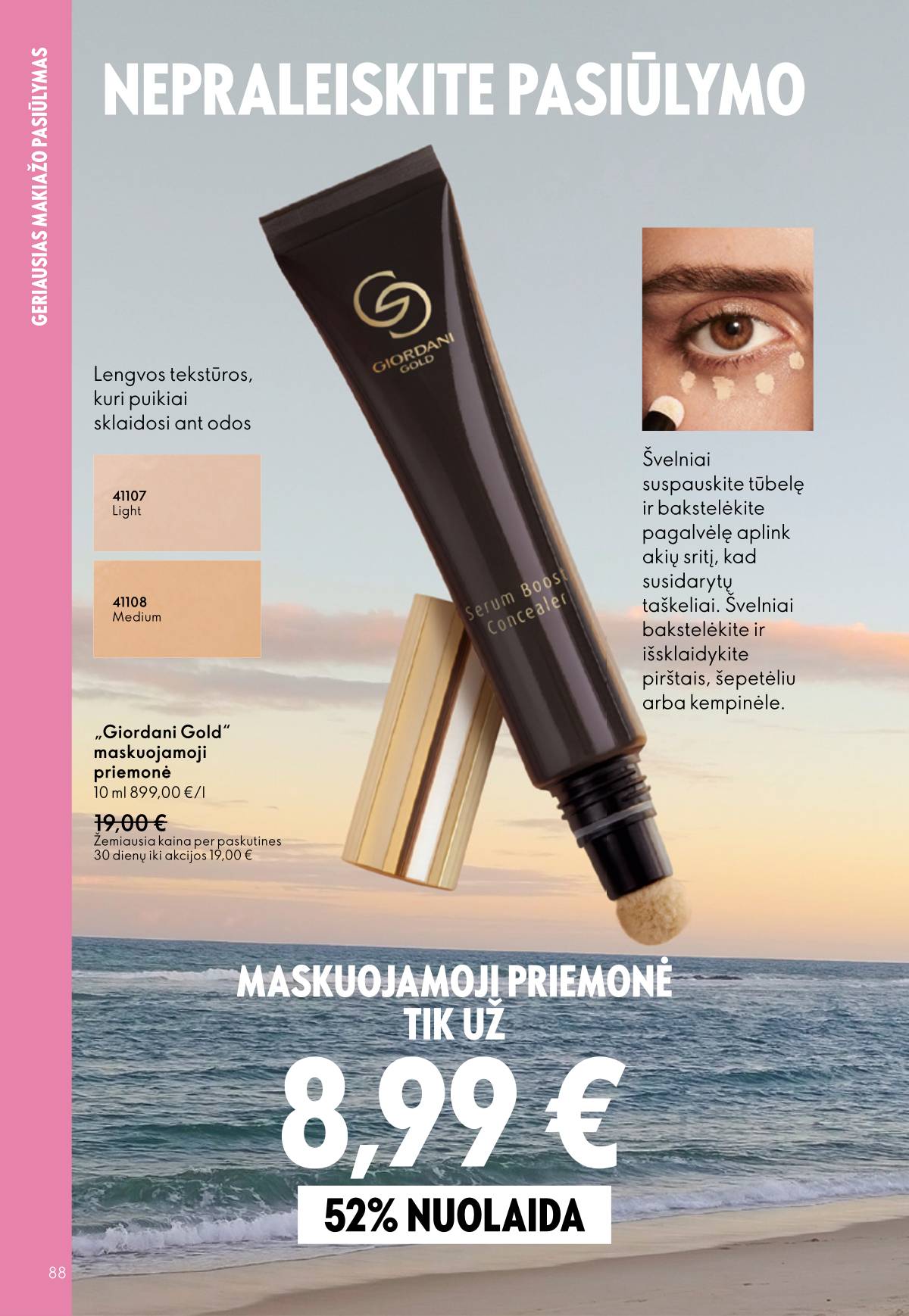 Oriflame - Oriflame akcijų katalogas 88 puslapis
