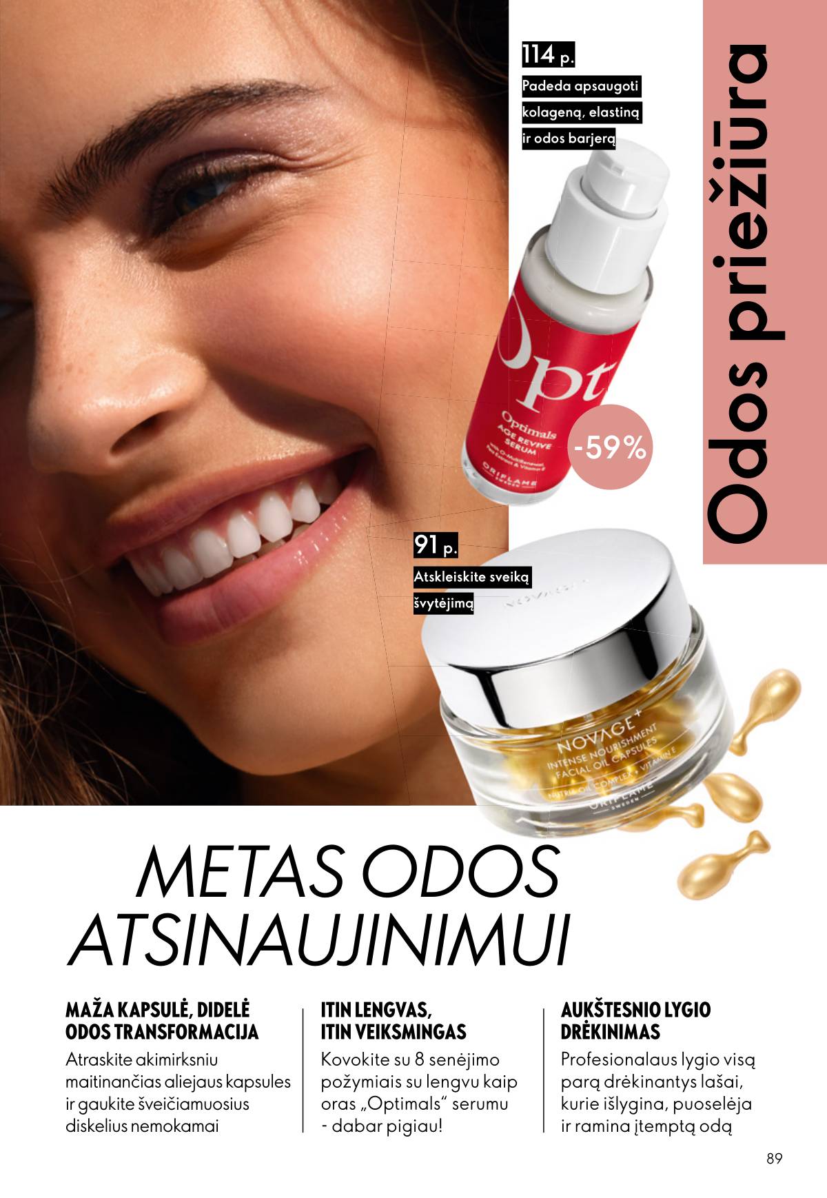 Oriflame - Oriflame akcijų katalogas 89 puslapis