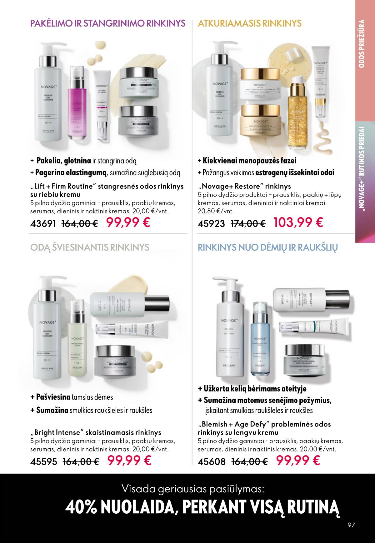 Oriflame - Oriflame akcijų katalogas 97 puslapis
