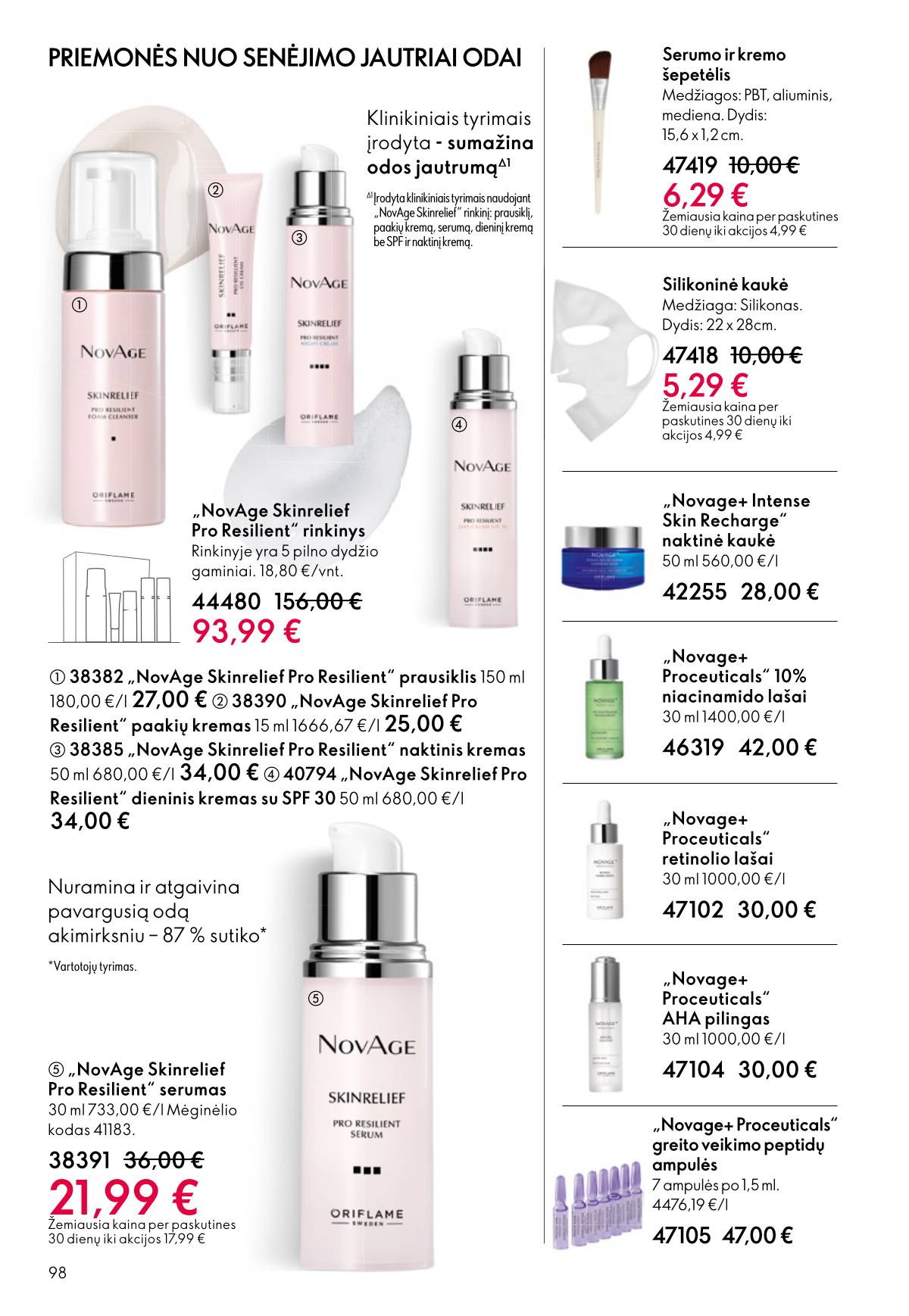 Oriflame - Oriflame akcijų katalogas 98 puslapis