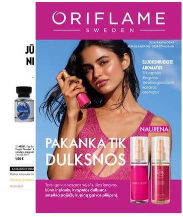 Oriflame - Oriflame akcijų katalogas 2026-06-24 – 2026-07-14